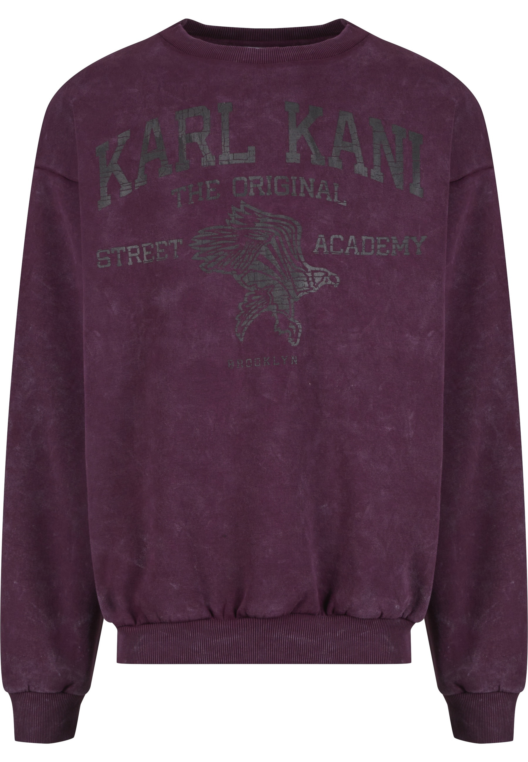 Karl Kani Rundhalspullover "Karl Kani Karl Kani Kani Street Academy Washed günstig online kaufen