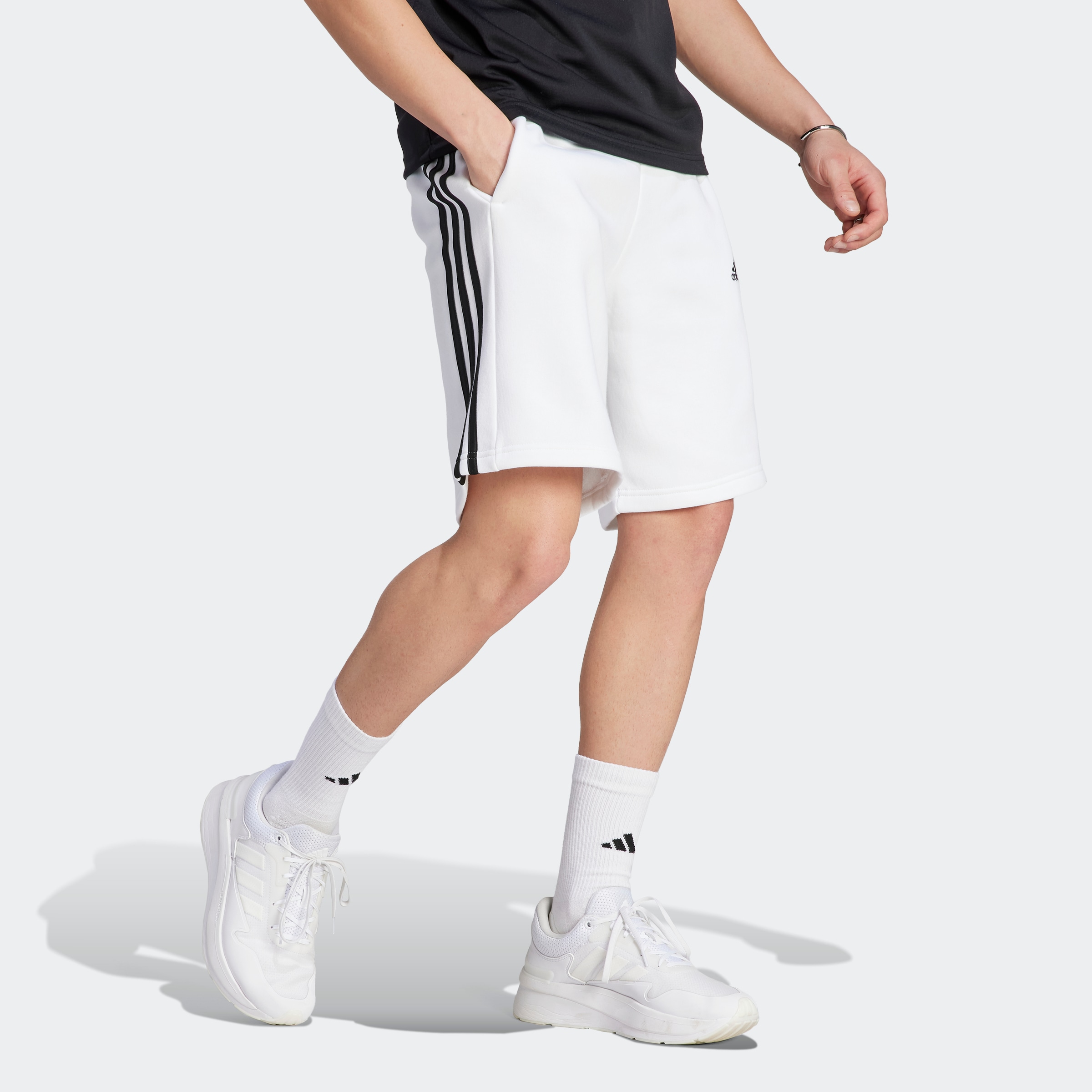 »ESSENTIALS (1 Sportswear ▷ BAUR 3-STREIFEN«, bestellen Shorts tlg.) | adidas