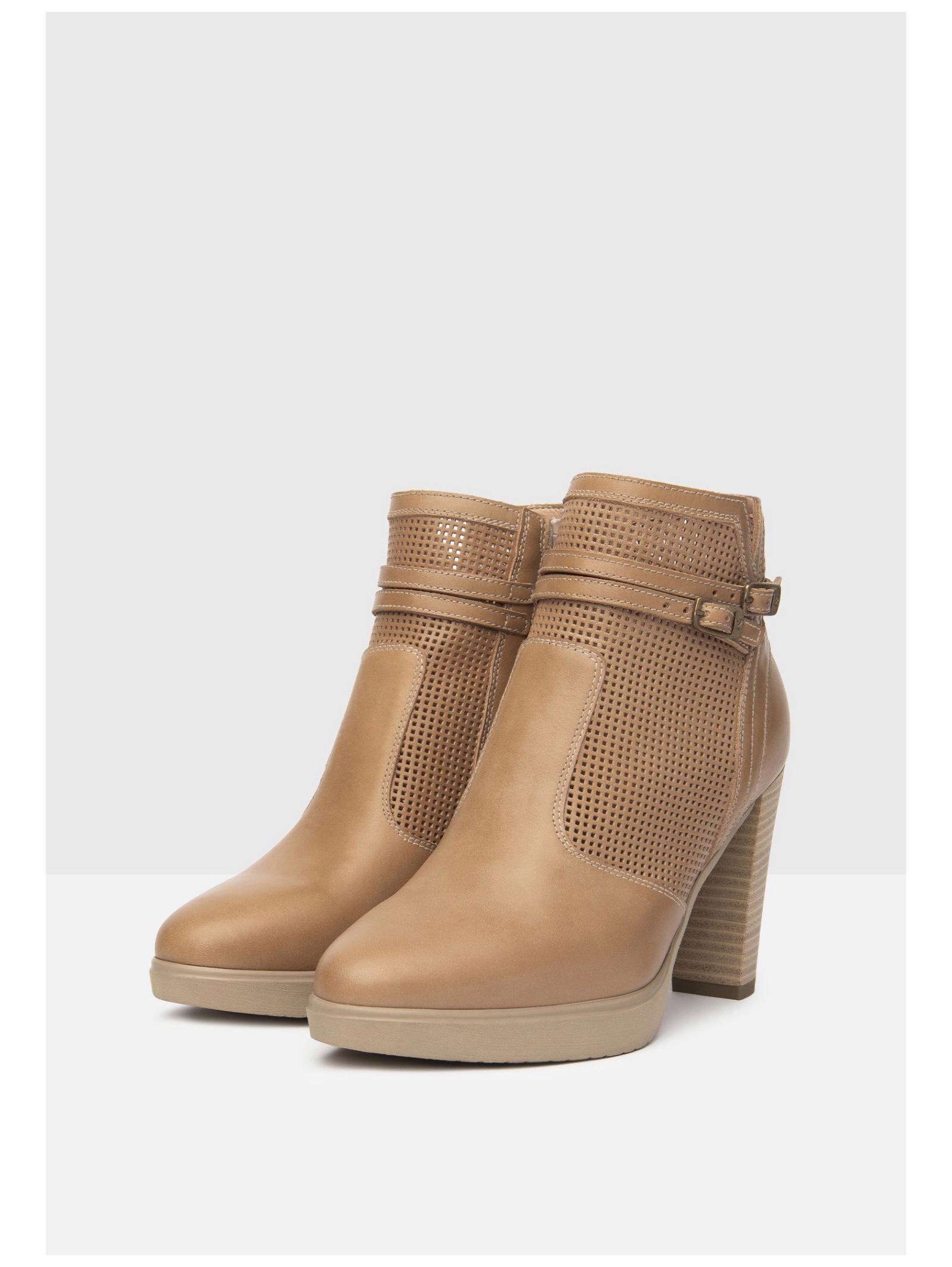 Nero Giardini High-Heel-Stiefelette »Nero Giardini Stiefelette Leder«