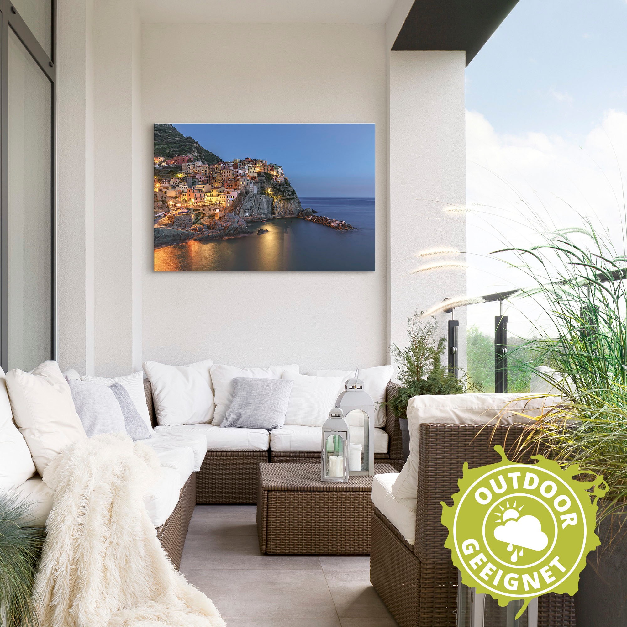 Artland Wandbild »Cinque Terre Manarola«, Elemente der Architektur, (1 St.),  als Alubild, Leinwandbild, Wandaufkleber oder Poster in versch. Größen  bestellen | BAUR | Poster