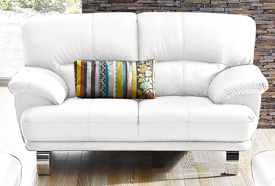 TRENDMANUFAKTUR 2-Sitzer »Cecillia, in italienischem Design, bequem«, hochwertige Verarbeitungsdetails