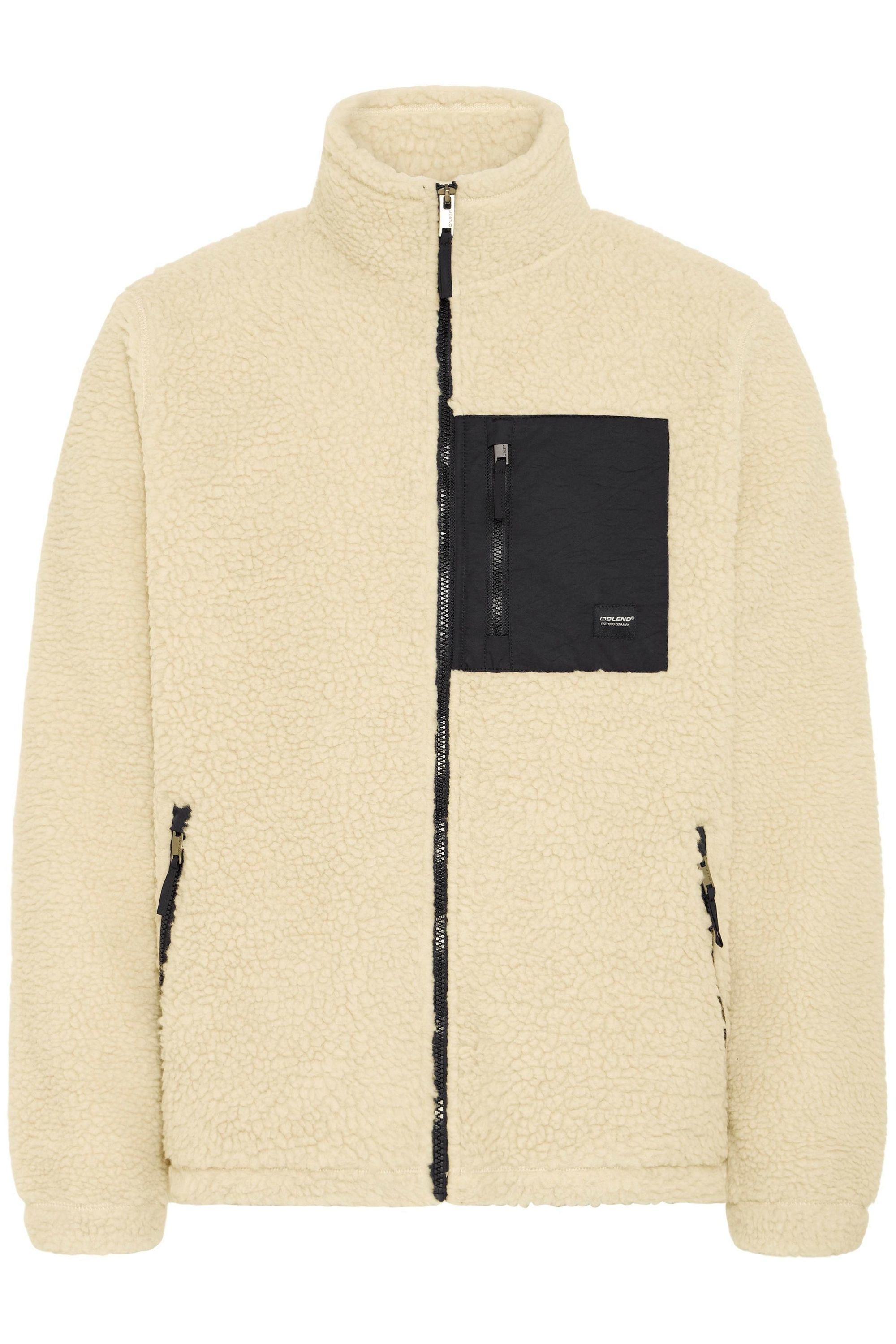 Blend Fellimitatjacke "BHTotti" Kuschelige Teddyjacke mit Taschen günstig online kaufen