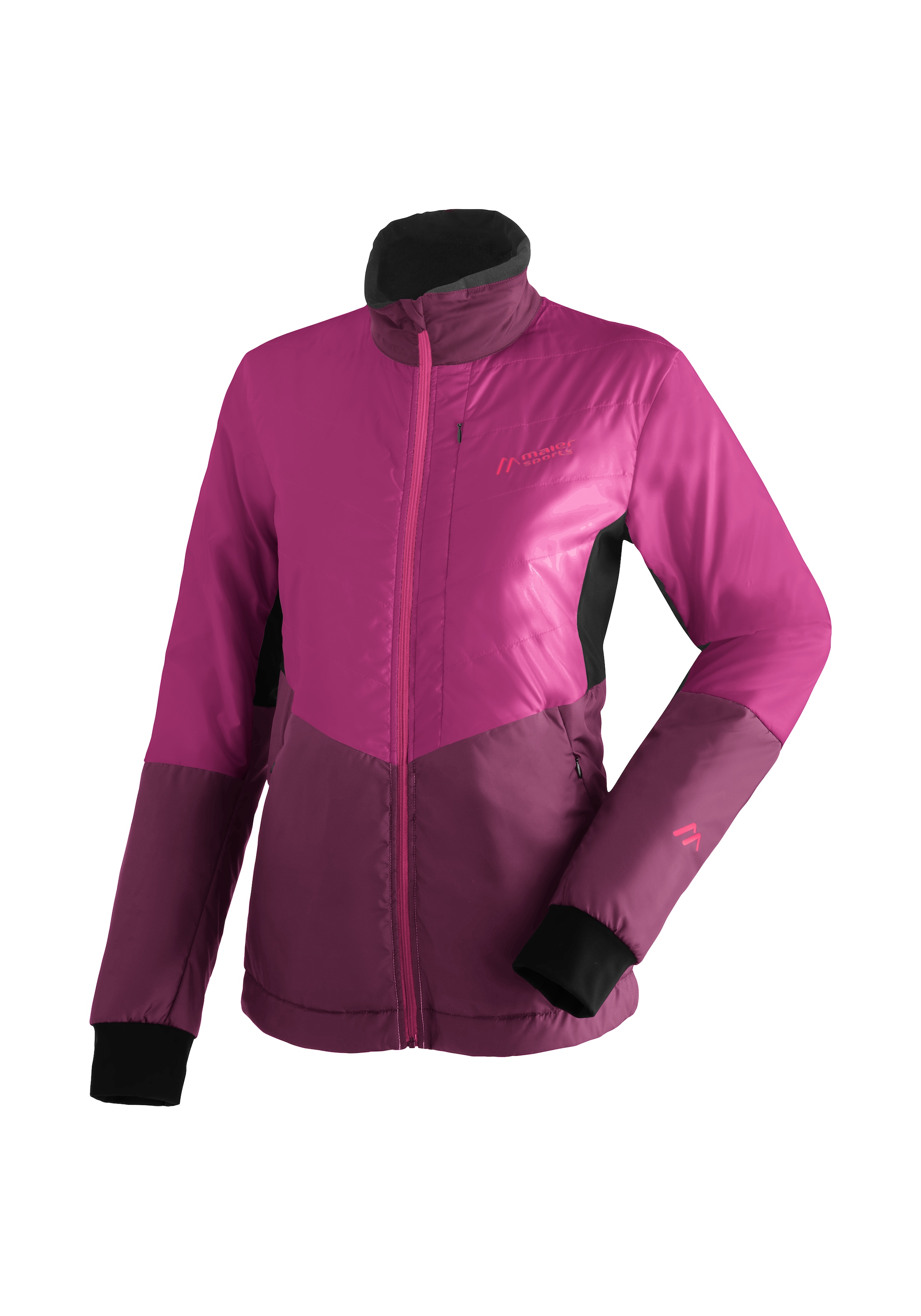 Maier Sports Skijacke "Skjoma Wool W", Damen Langlaufjacke, wattierte Outdoorjacke mit 3 geräumige Taschen