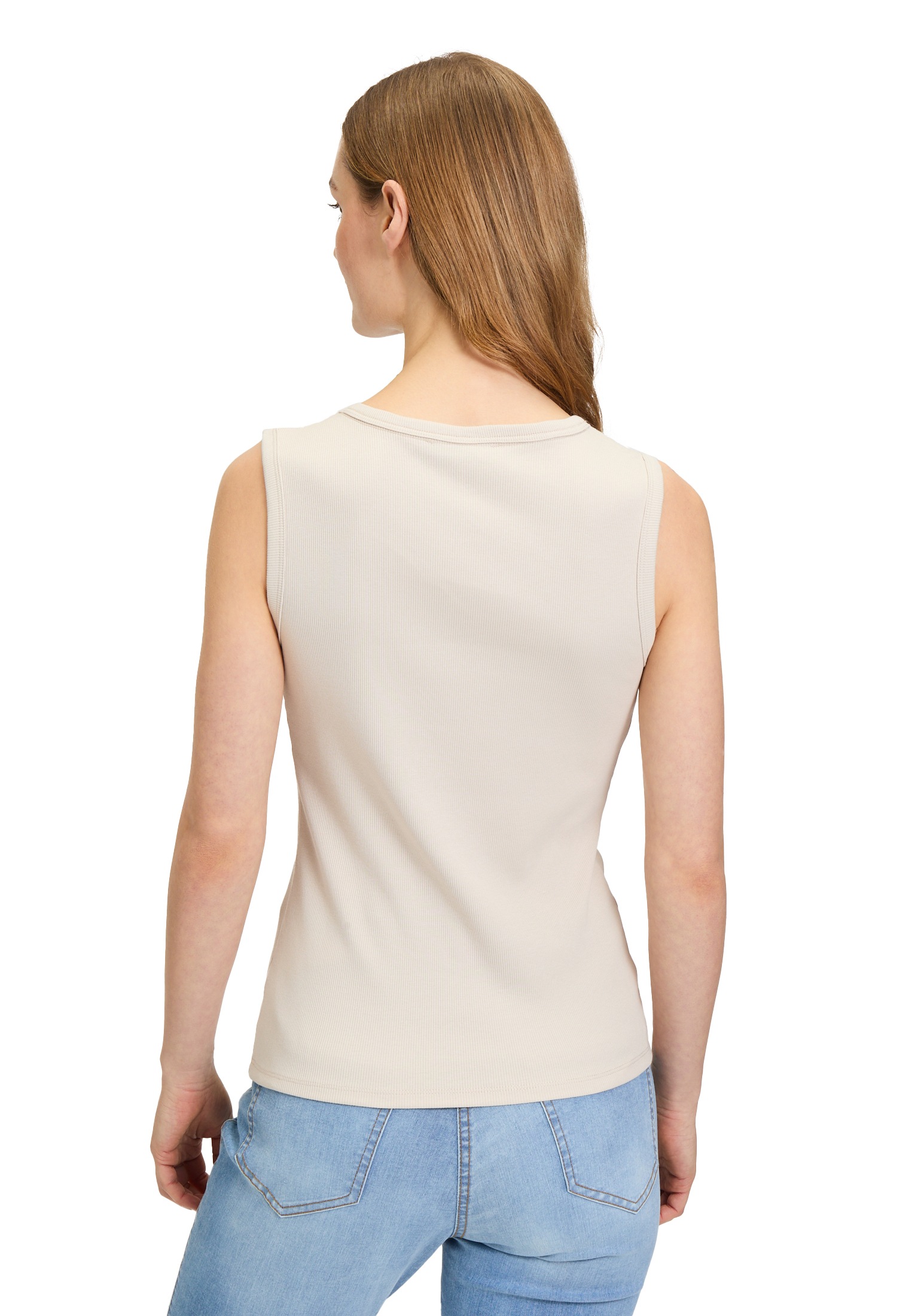Betty Barclay T-Shirt »Betty Barclay Trägertop mit Rippenstruktur«, (1 tlg.), Material