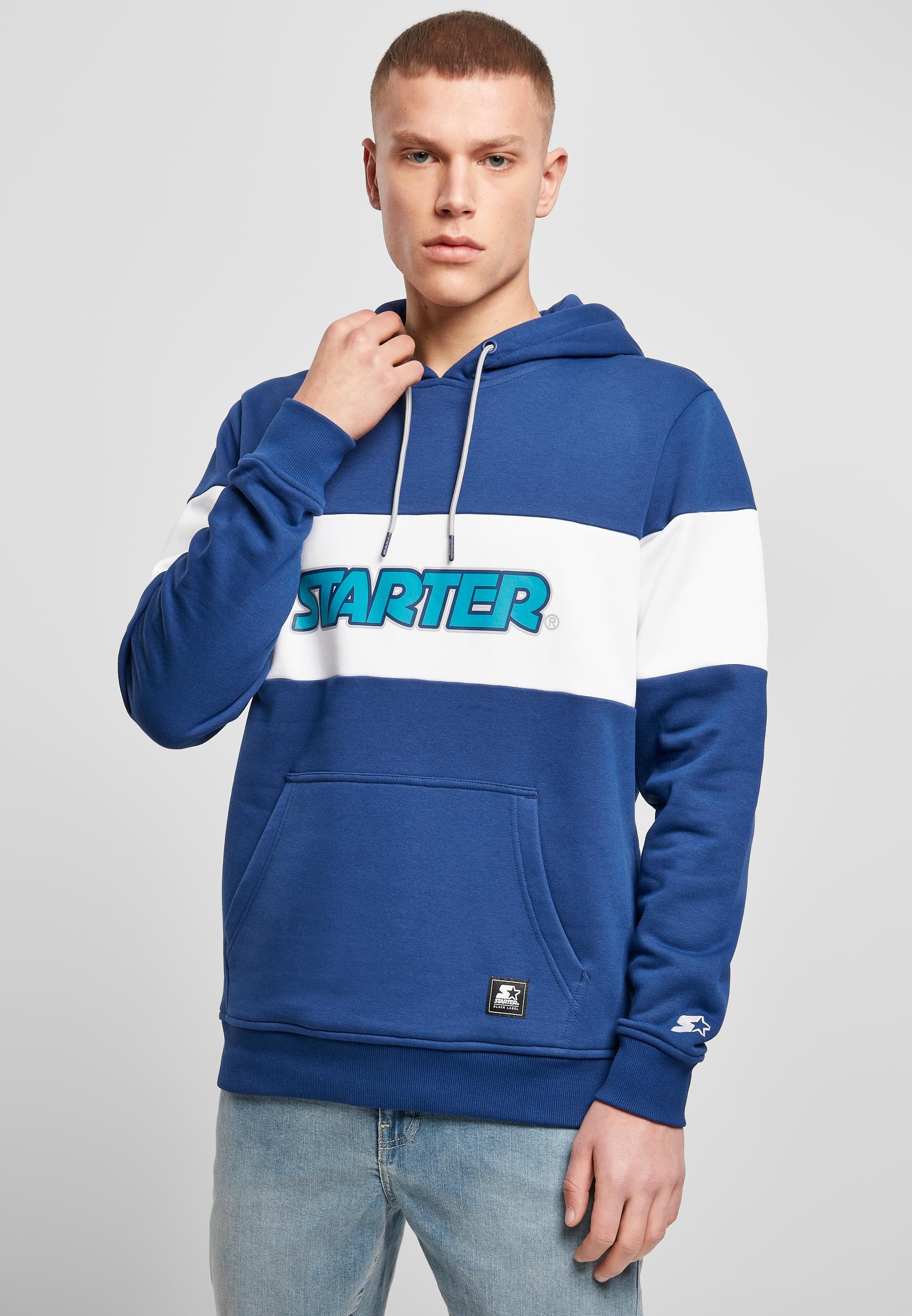 Starter Black Label Sweatshirt »Starter Black Label Herren Starter Block Hoody«, (1 tlg.)