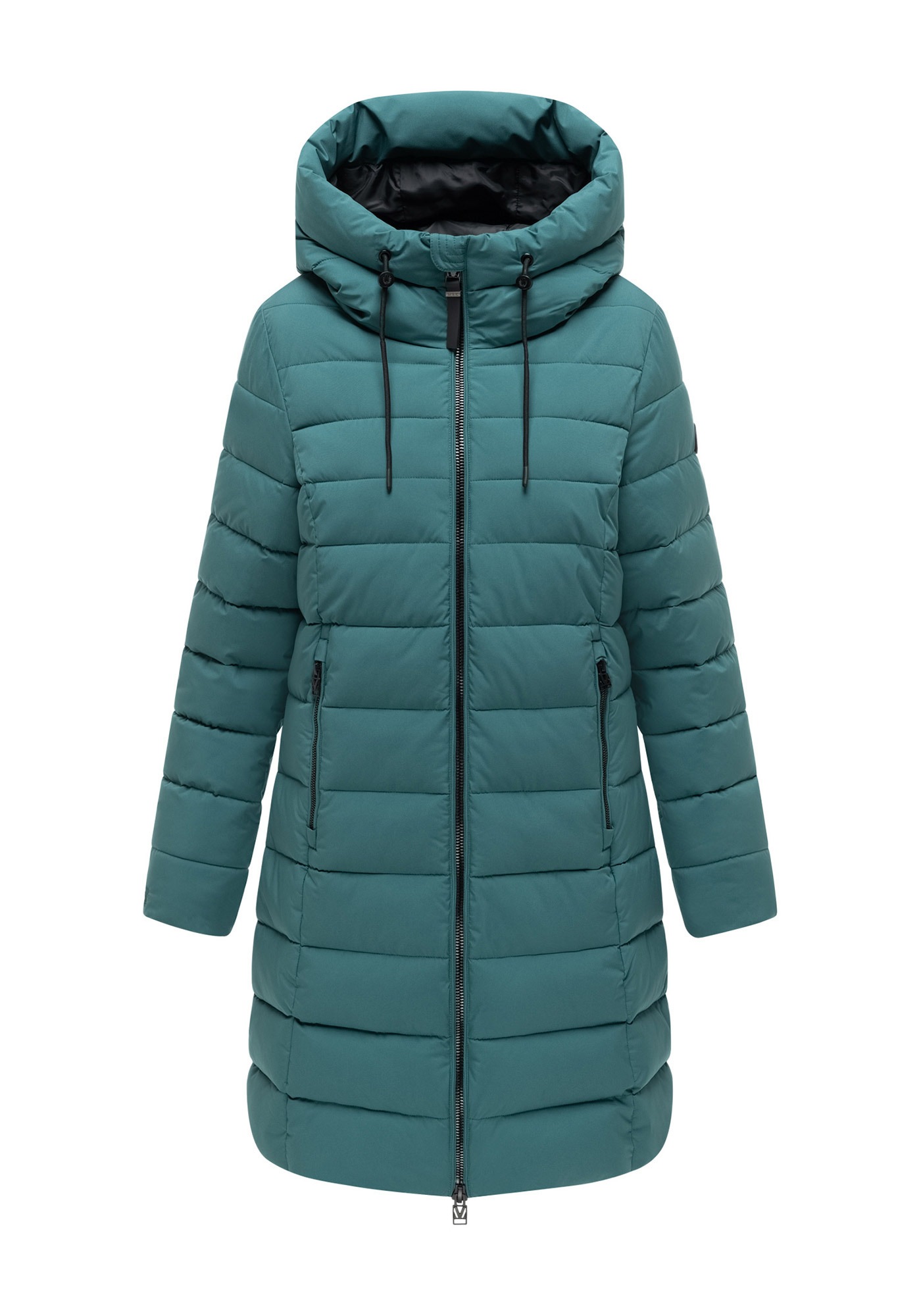 Marikoo Winterjacke »Nanoraa« mit Kapuze Winterjacke mit horizontaler Steppung, hohem Kragen & Kapuze