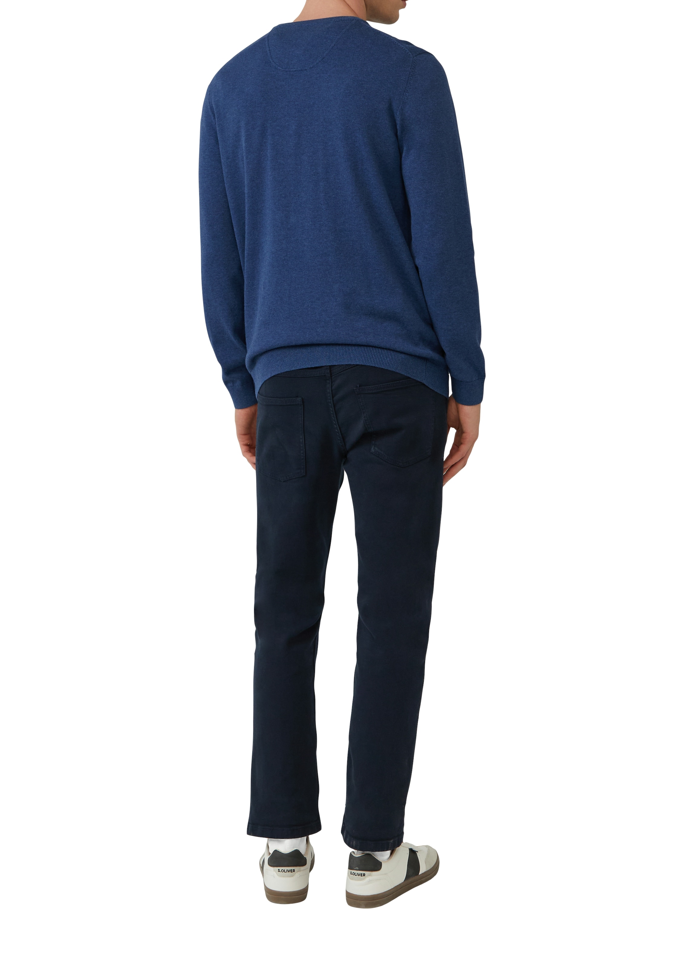 s.Oliver Strickpullover, mit Logostickerei