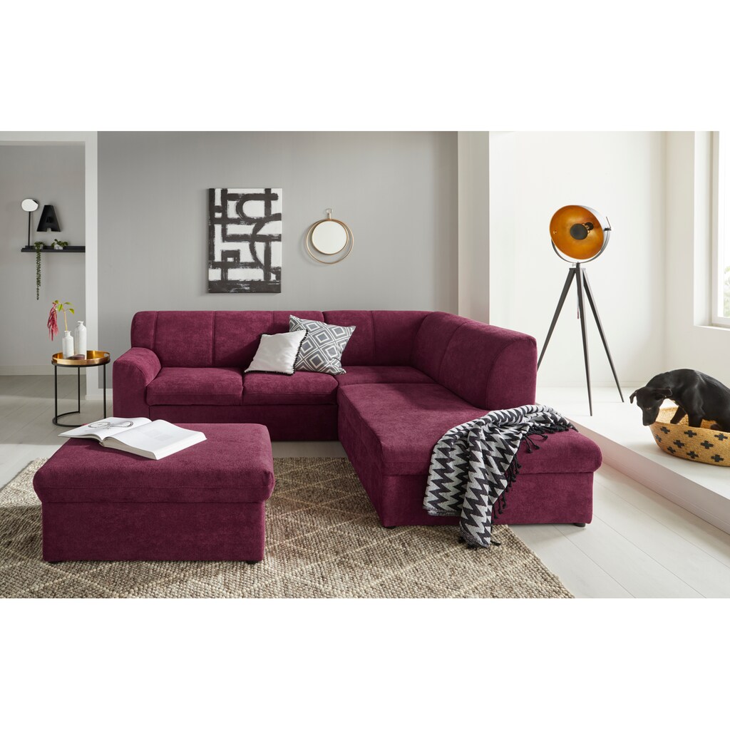 DOMO collection Ecksofa »Topper L-Form«