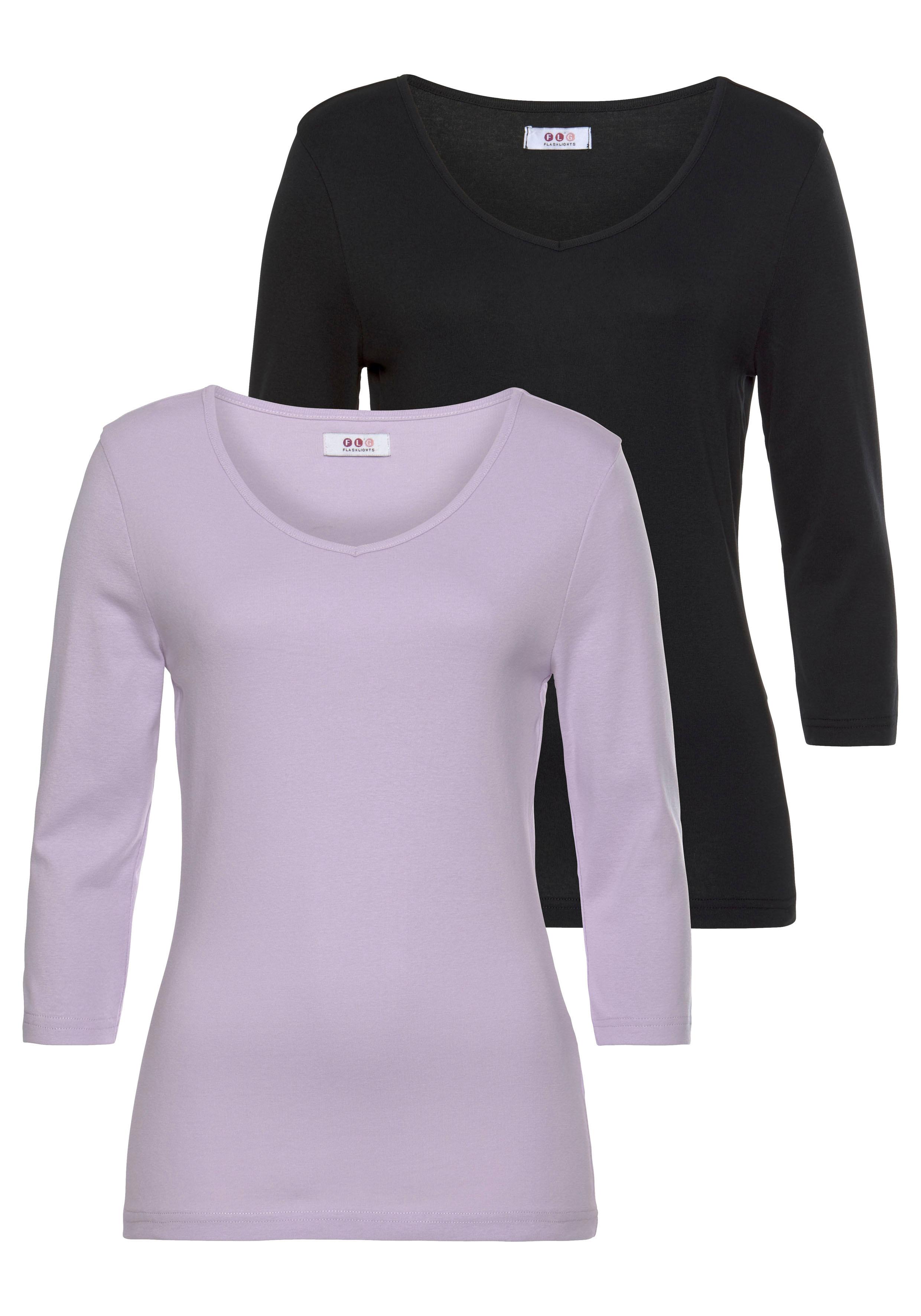 Raglan »Damen URBAN Contrast BAUR kaufen CLASSICS 3/4 T-Shirt online | Tee«, (1 tlg.) Ladies