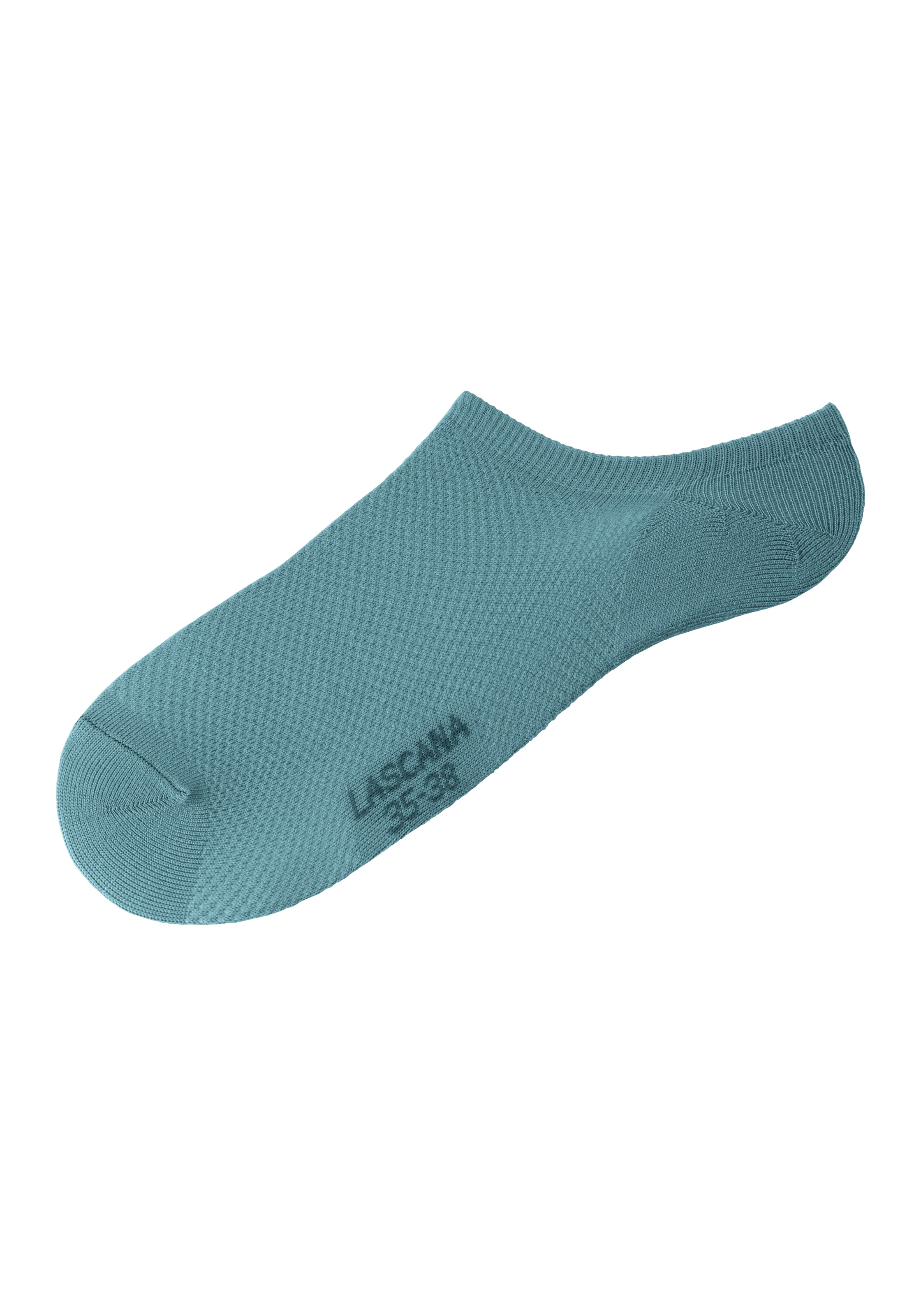 LASCANA ACTIVE Sneakersocken, (Packung, 7 Paar), mit Pikeestruktur