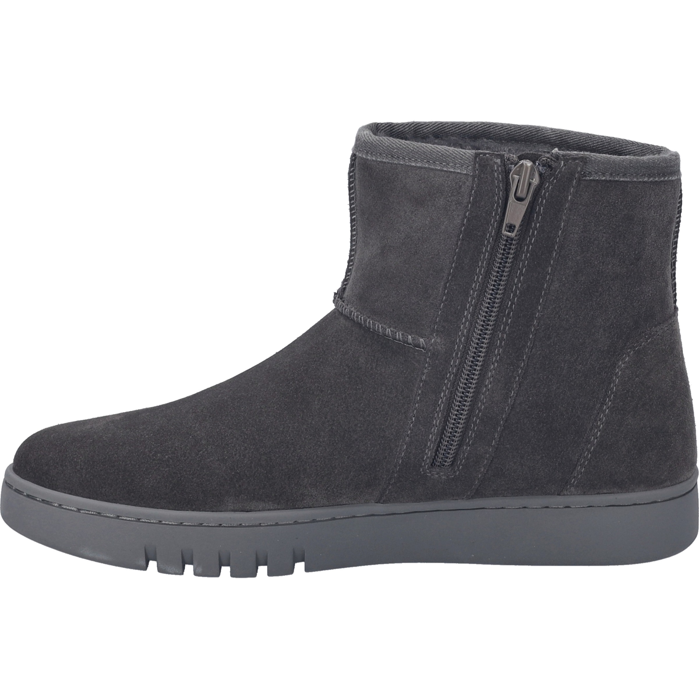 Stiefelette JOSEF SEIBEL "Jessie 09, grau", Damen, Gr. 40, grau, Obermaterial: 100% Lammfell LF., Schuhe Stiefelette 2