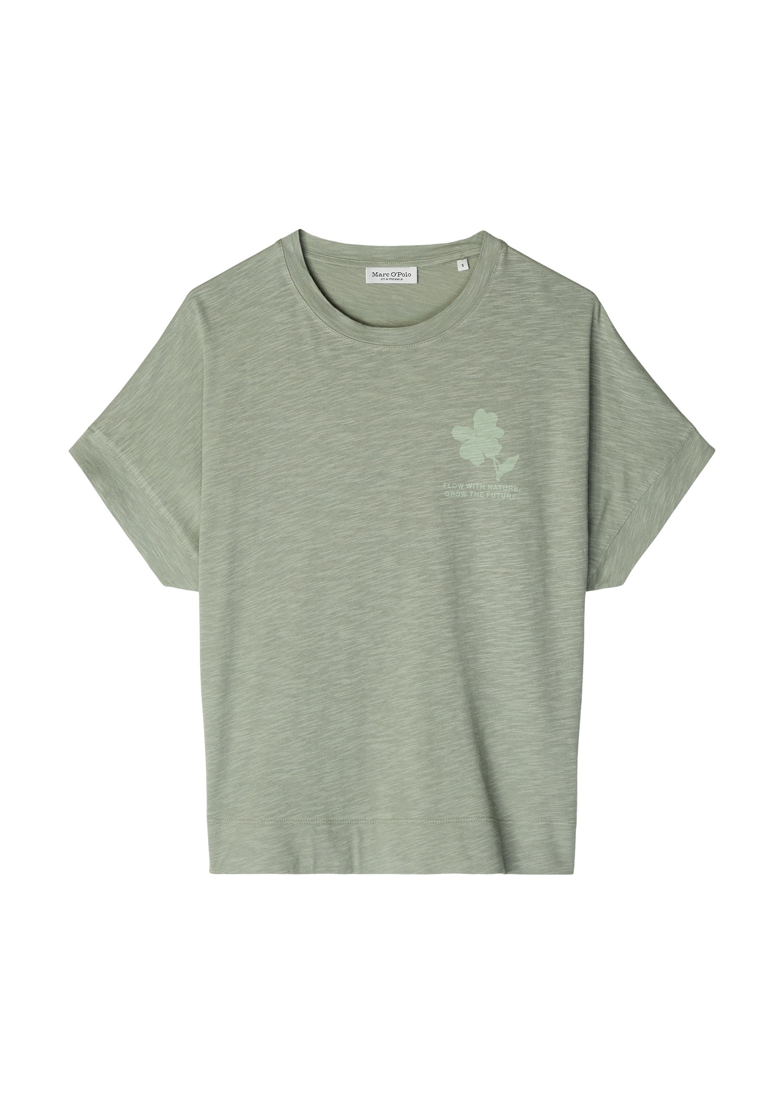 Marc O'Polo T-Shirt »mit angeschnittenen Ärmeln«