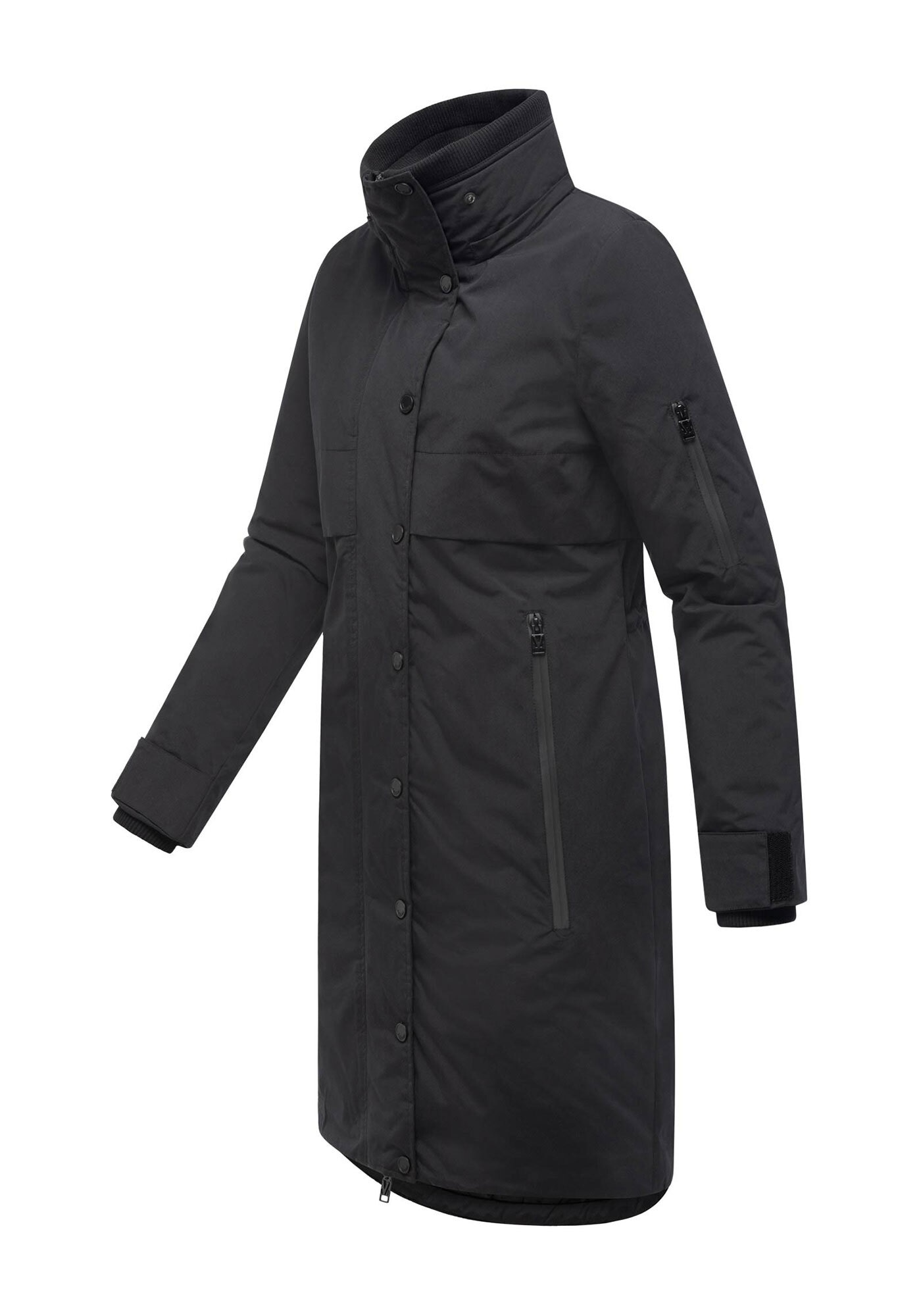 Marikoo Winterjacke »Anoukaa«, langer Parka mit abnehmbarer Kapuze