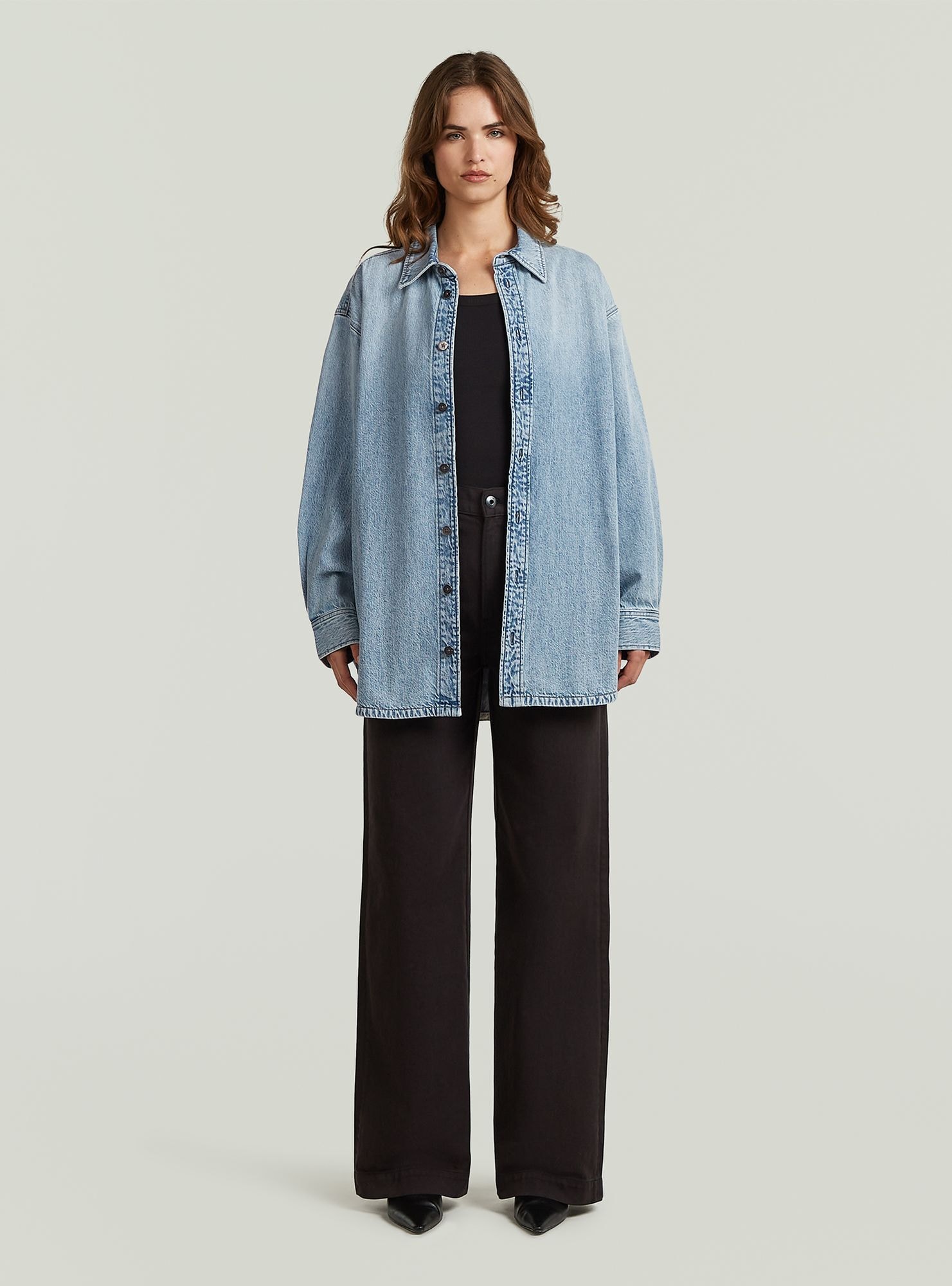 G-STAR Langarmshirt »Maxi Overshirt«