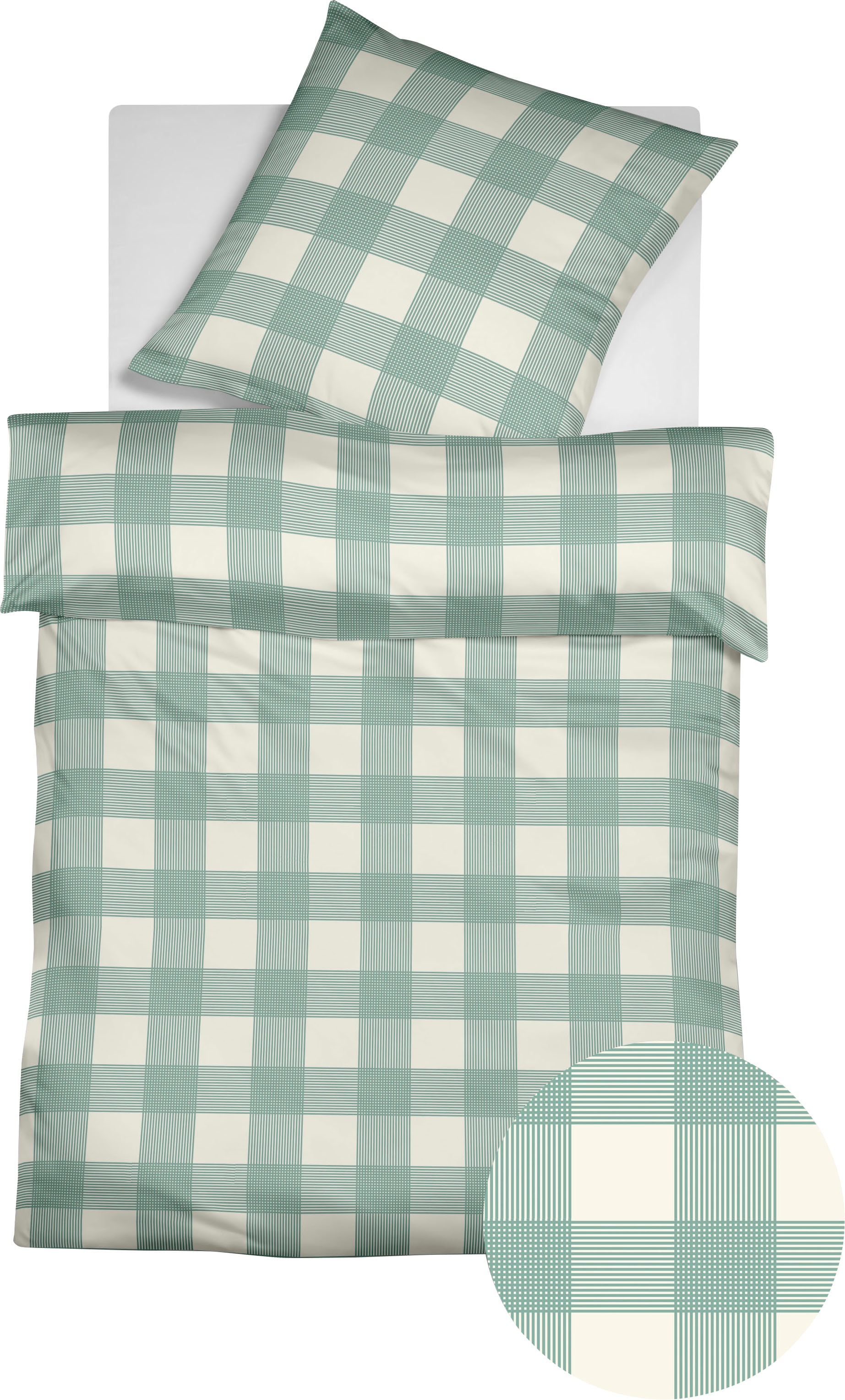 fleuresse Bettwäsche "Elba 3389" 2 Stk. tlg. Renforce, Baumwolle, in Gr. 13 günstig online kaufen