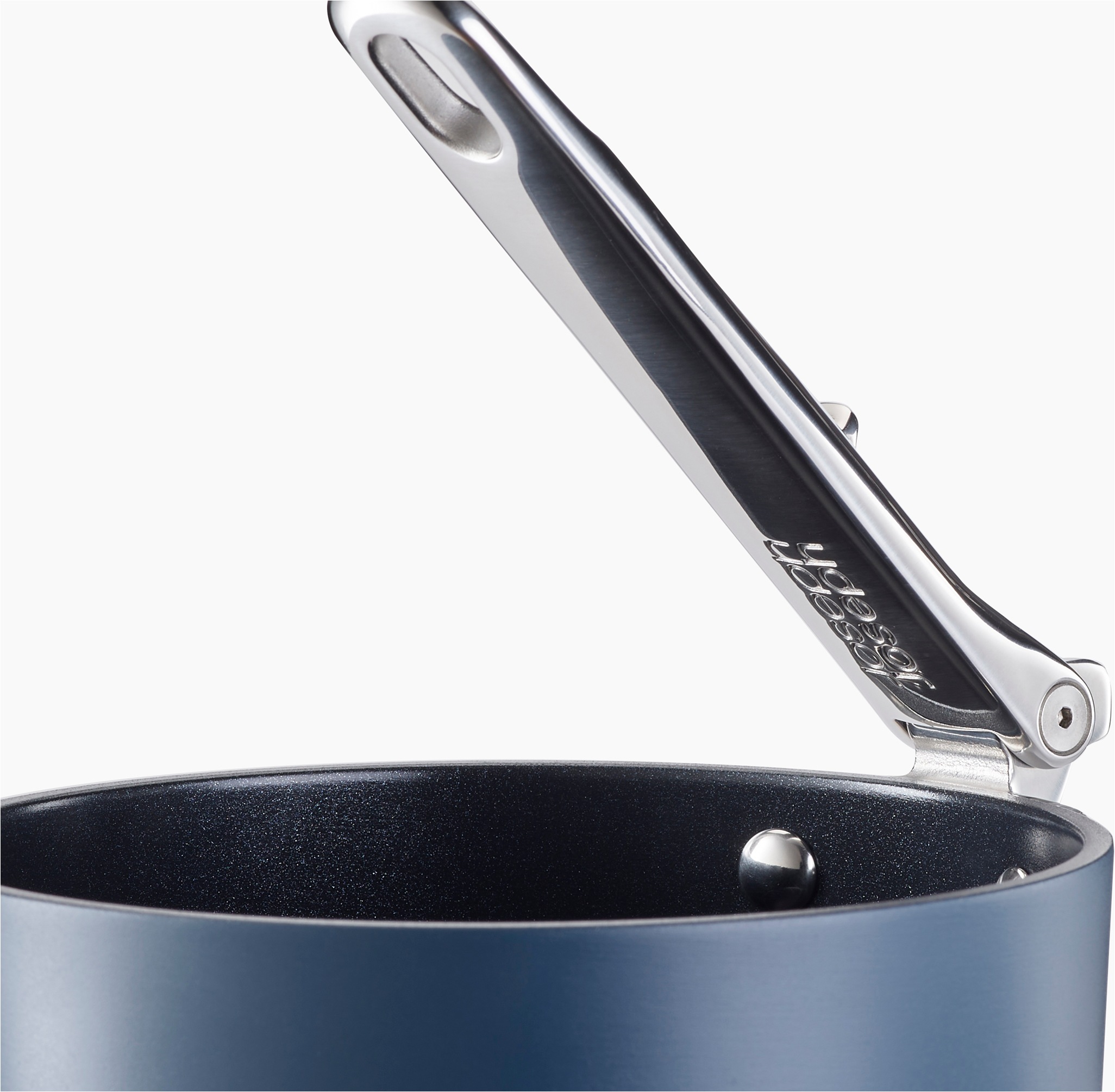 Joseph Joseph Kochtopf »Space 19 cm antihaftbeschichteter Topf, Kasserolle« Topf inkl. Deckel, 2 tlg.
