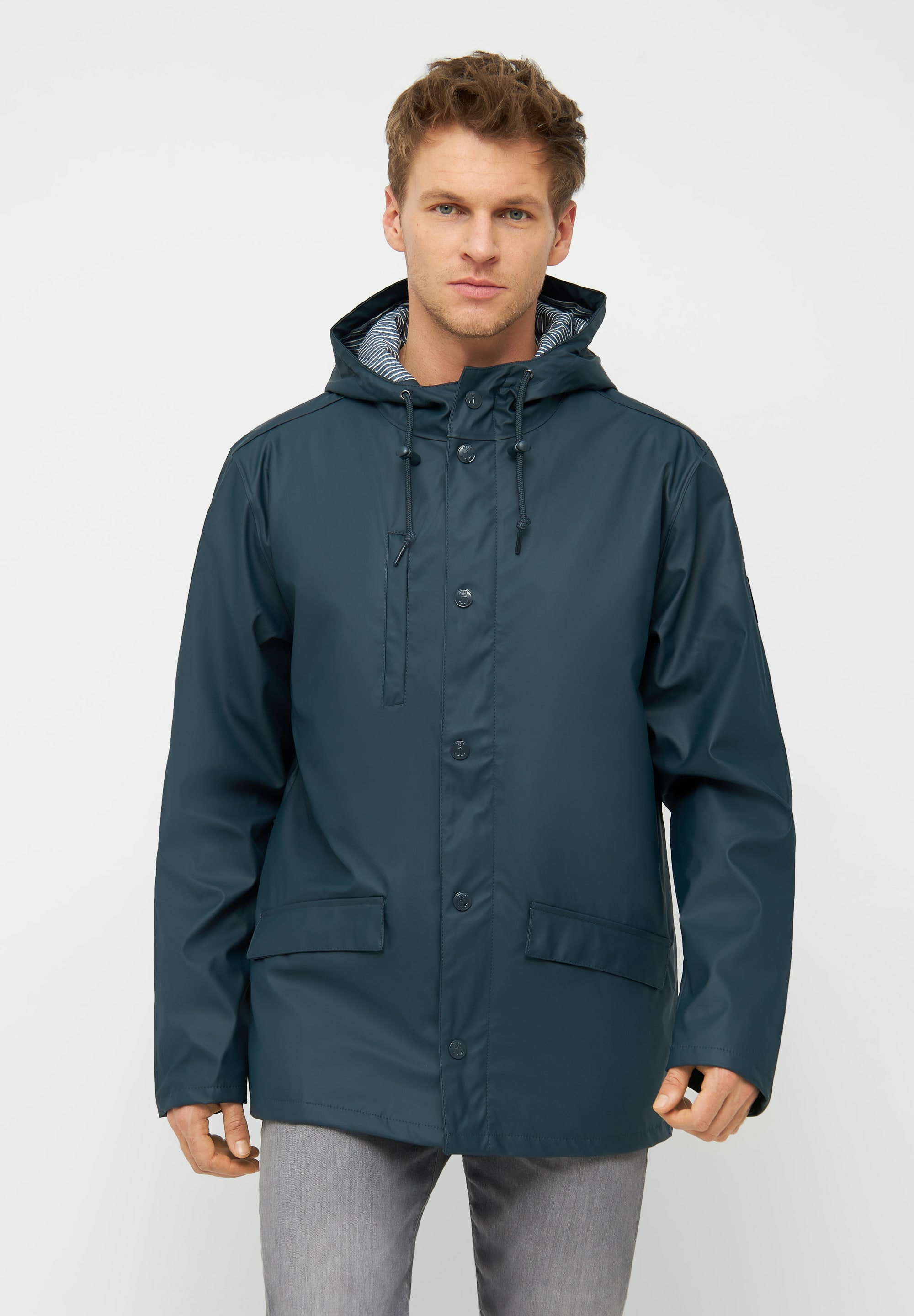 Derbe Regen- und Matschjacke "Passby", mit Kapuze, Wasserabweisend, winddic günstig online kaufen