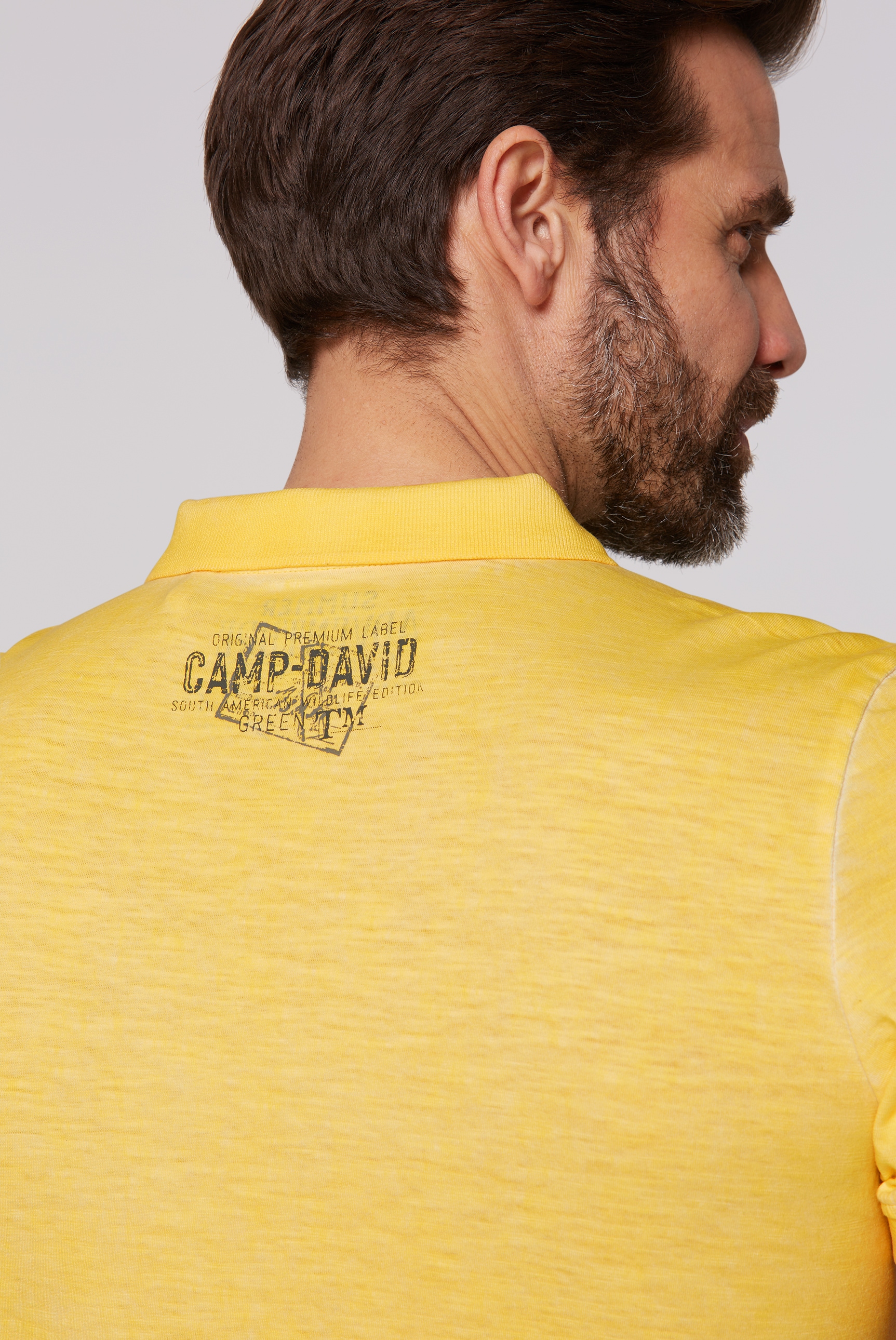 CAMP DAVID Poloshirt, aus Baumwolle