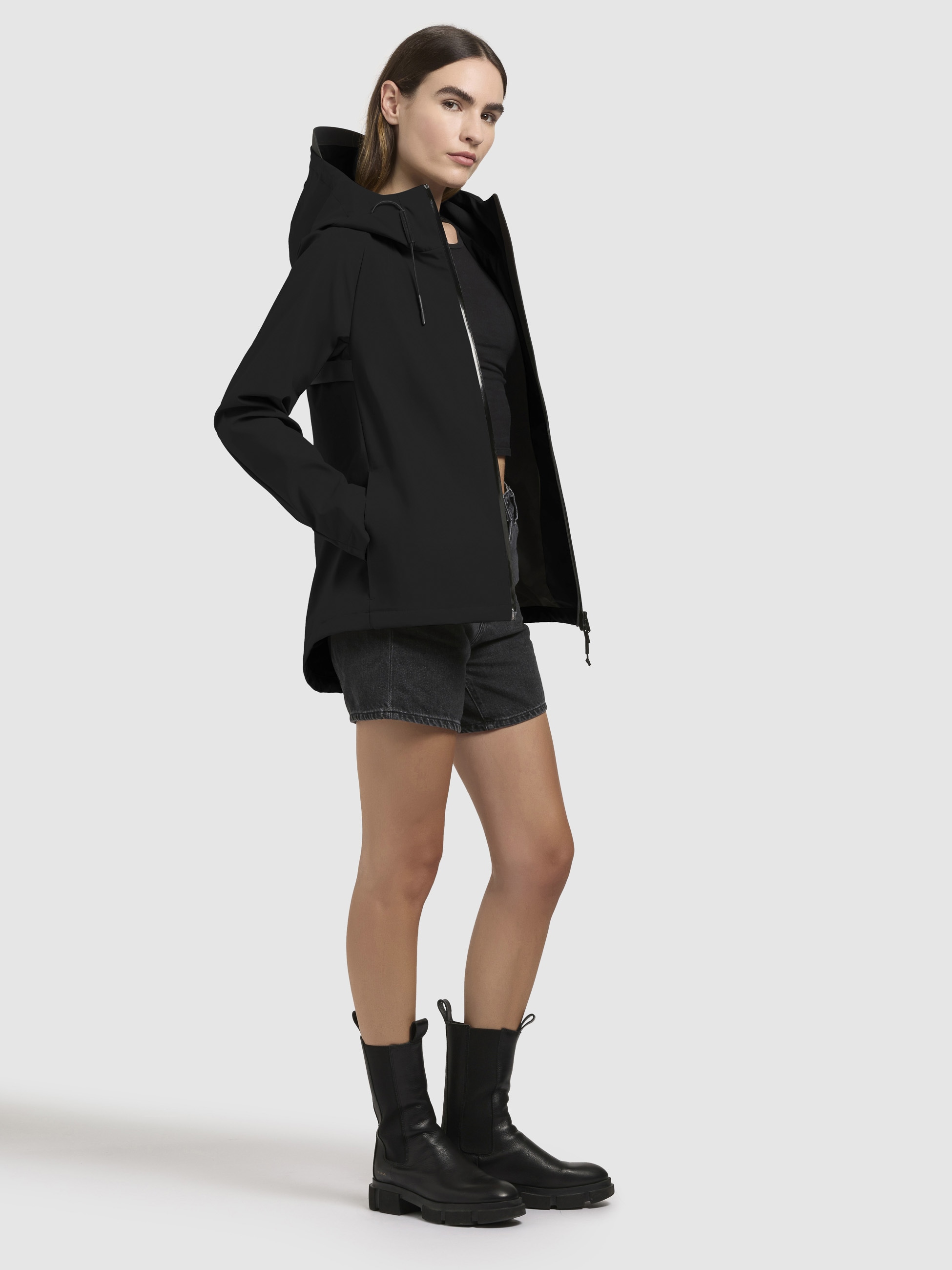 khujo Anorak »WOOM«, mit Kapuze