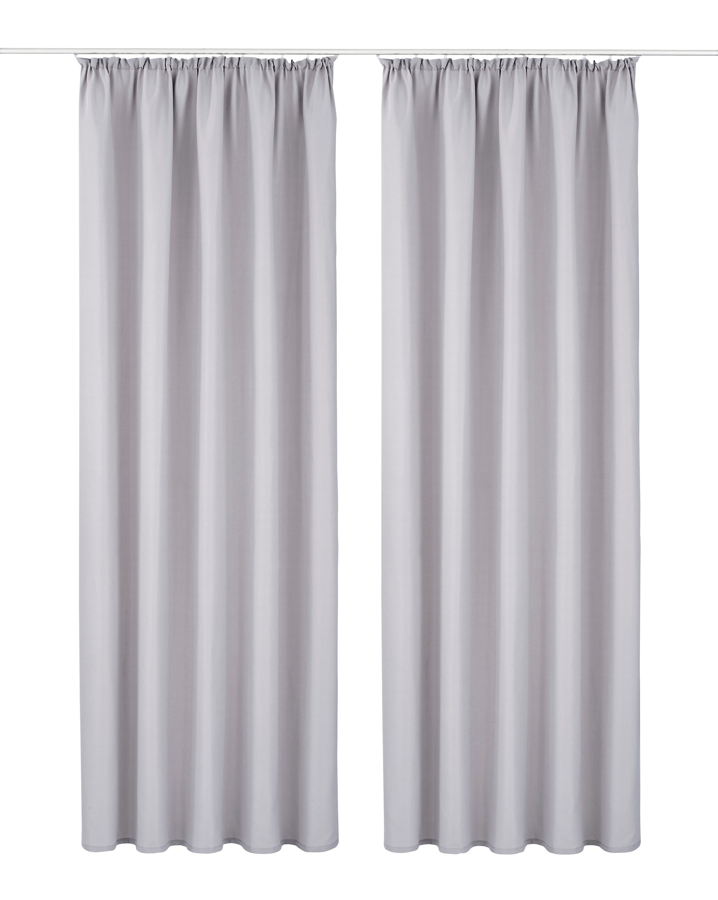 my home Vorhang "Raja, Gardinen mit Kräuselband, Vorhänge Wohnzimmer" Kräus günstig online kaufen