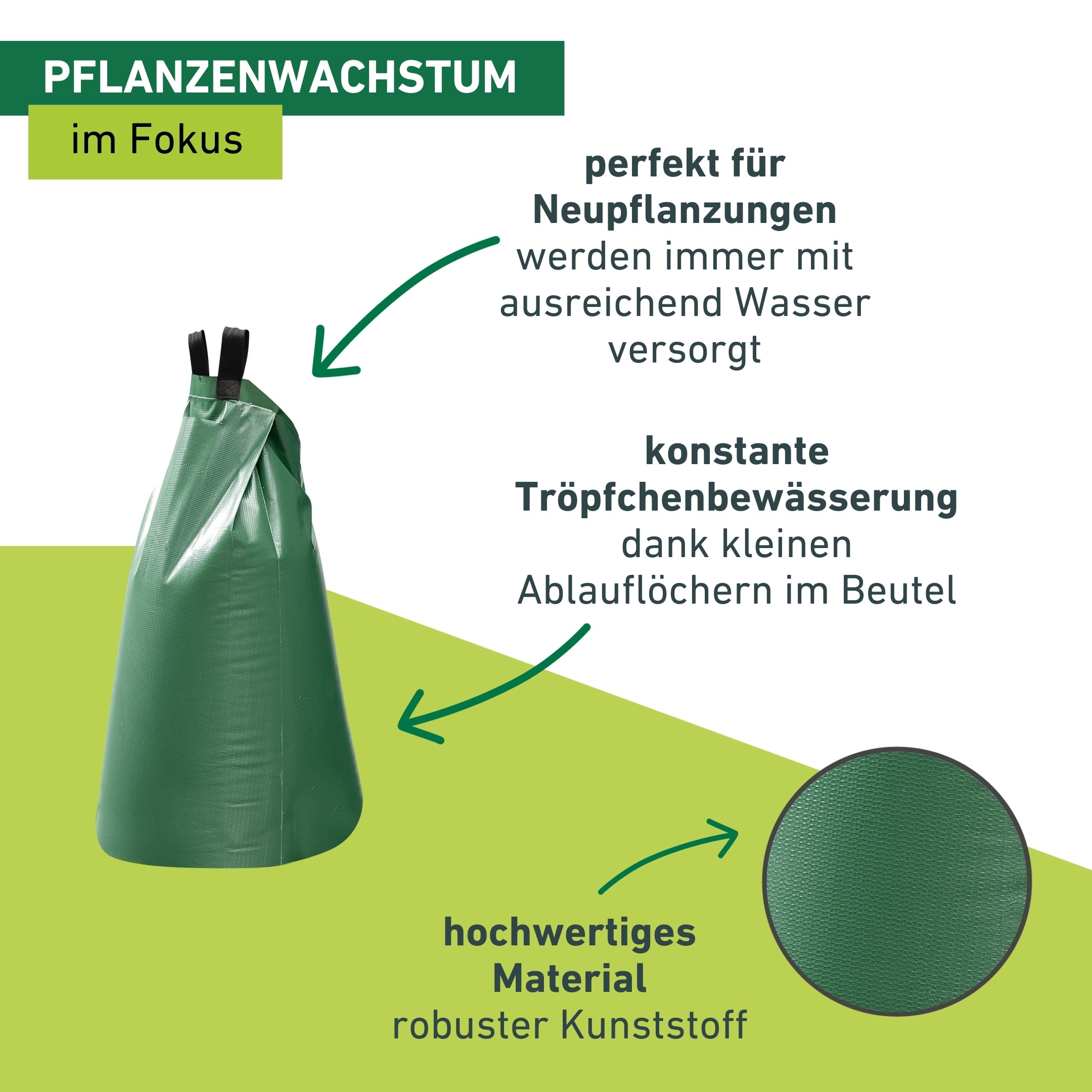 Windhager Bewässerungssystem »Baumbewässerungsbeutel« ()  zur konstanten Tröpfchenbewässerung von Bäumen