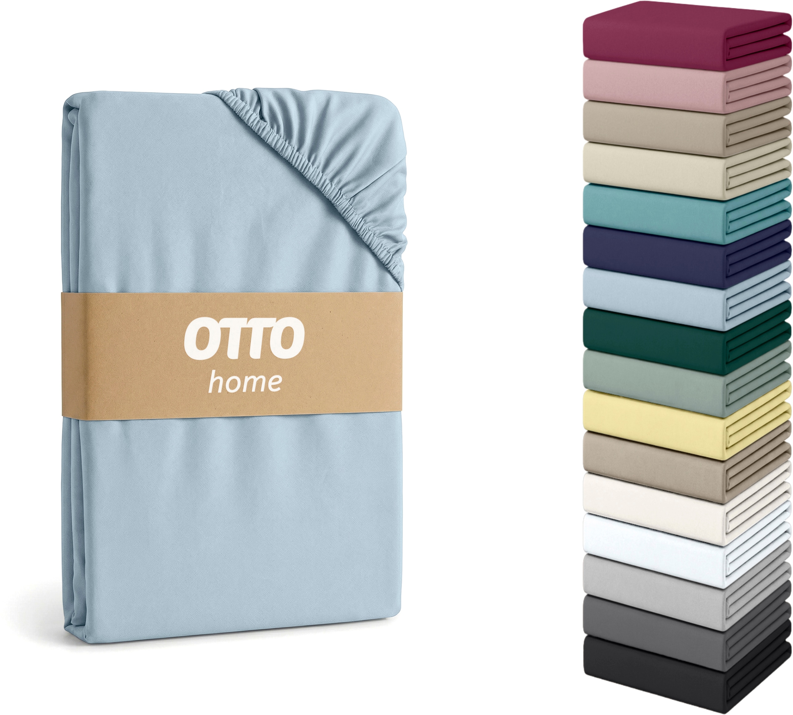OTTO home Spannbettlaken "Physalis Topper COMFORT" bis 10 cm Höhe, Bettlaken, Laken, in Comfort & Premium Qualität