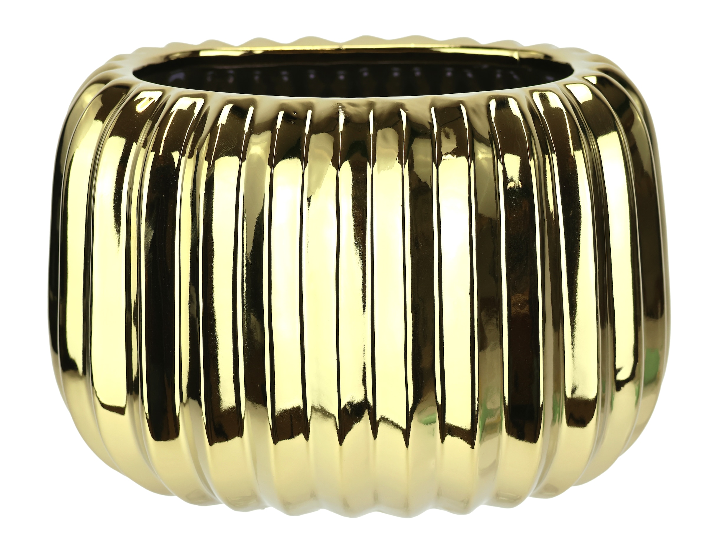 I.GE.A. Dekovase "Vase aus Keramik" Dekovase Blumenvase Modern für Tischdek günstig online kaufen