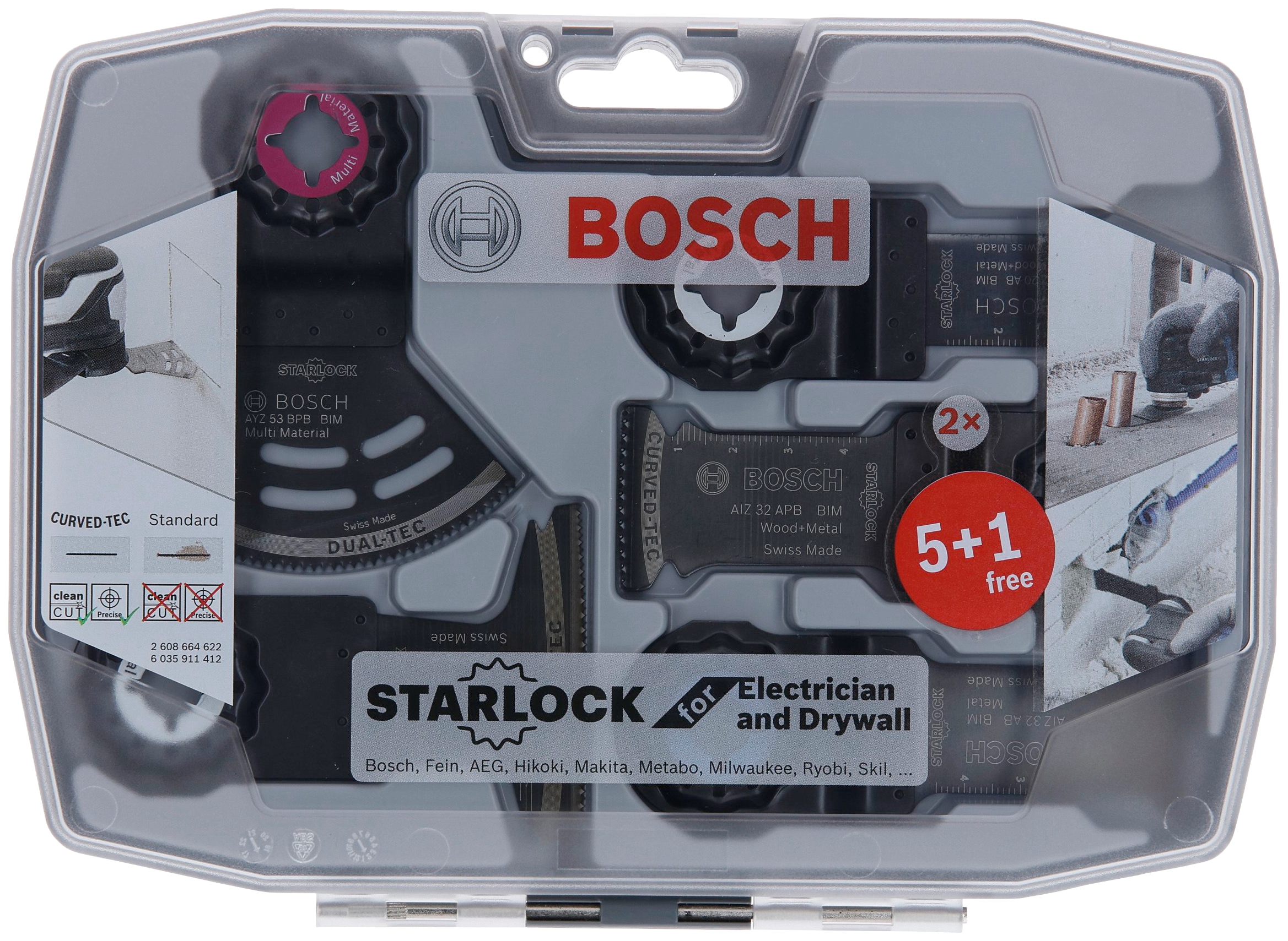 Set«, Professional | Starlock Werkzeugset Starlock St.), (6 tlg. Tauchsägeblatt BAUR Bosch online »6 kaufen