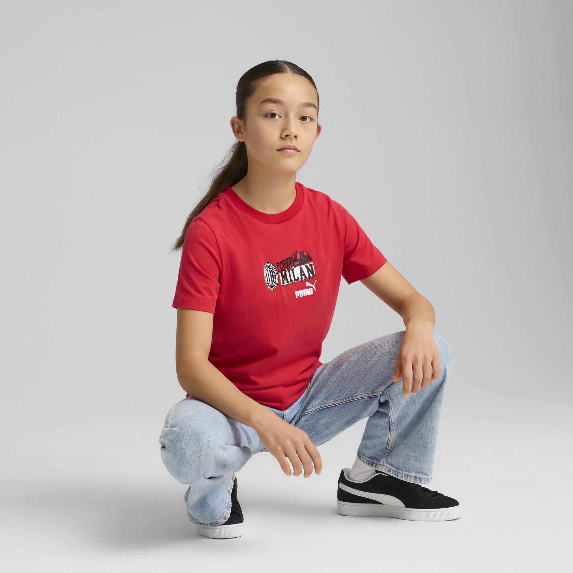 PUMA T-Shirt »AC Milan ftblNRGY T-Shirt Jugendliche«