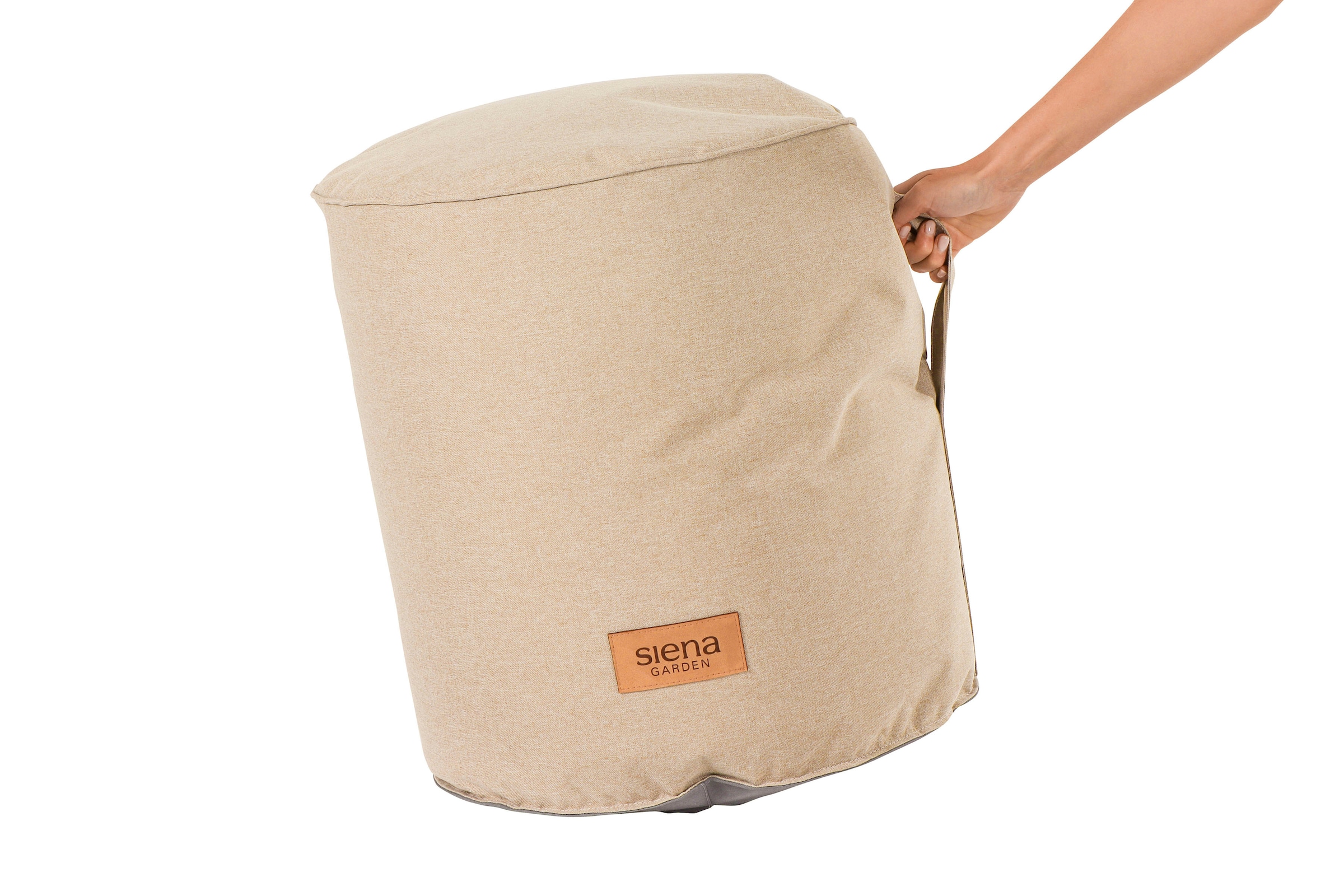 Siena Garden Sitzsack »FLOW.U Round Ø45cmxH50cm«, Ø/H: 45/50 cm