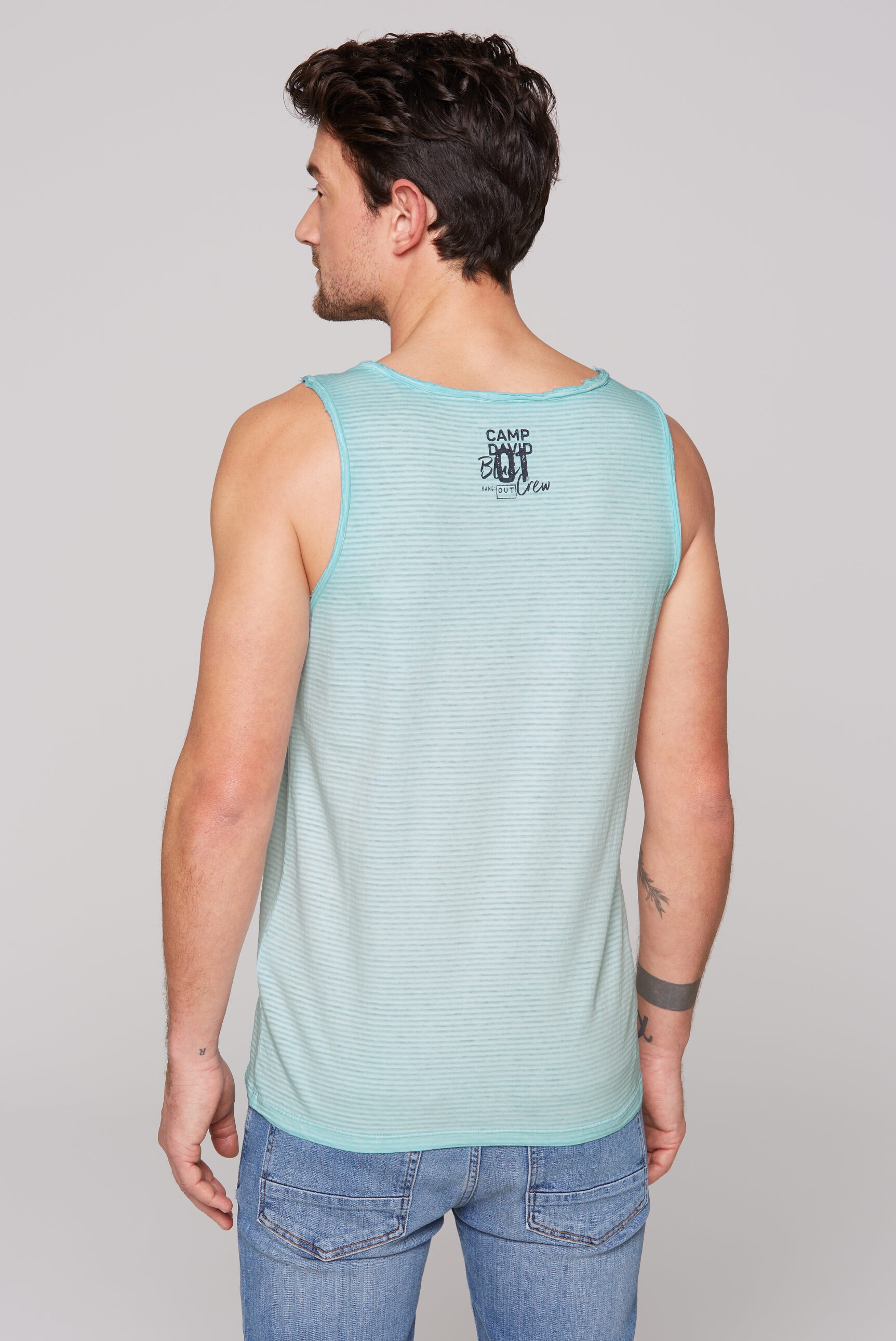 CAMP DAVID Tanktop, mit Oil-Dyed-Färbung