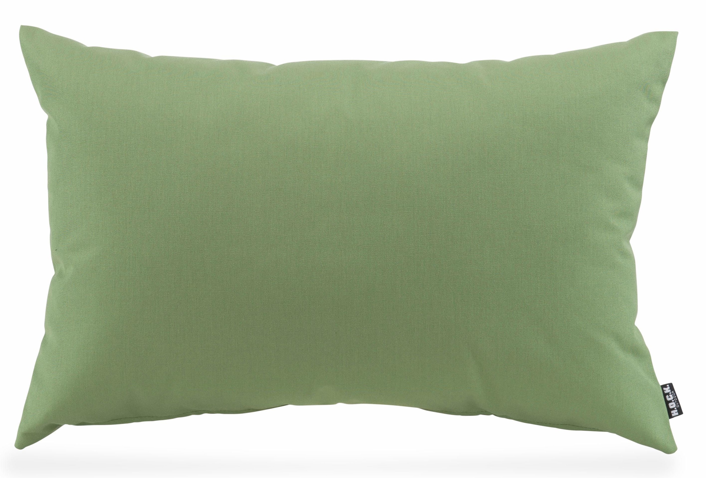 H.O.C.K. Dekokissen »Classic Uni«, Kissenhülle mit Füllung, 1 Stück, 60/40 cm