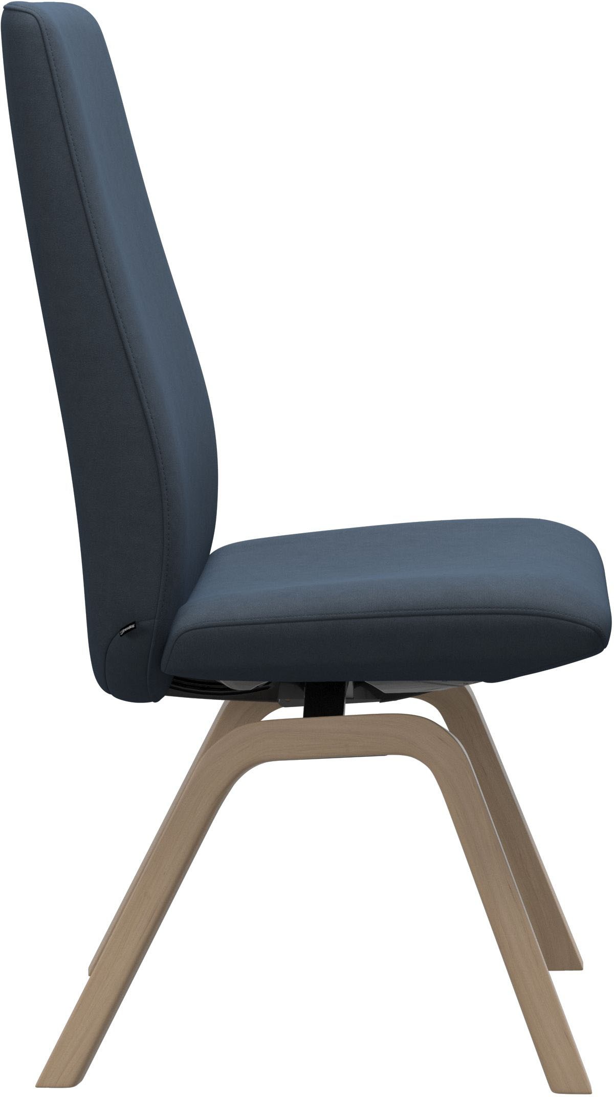 Stressless® Polsterstuhl »Laurel«, Microfaser DINAMICA, High Back, Größe L, mit schräggestellten Beinen in Walnuss