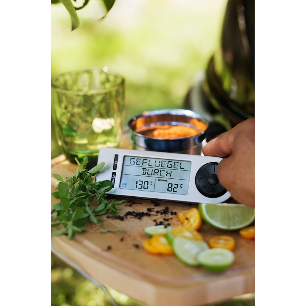 RÖSLE Grillthermometer »SlideX, 25086«, digitaler Kerntemperaturmesser, 5 Stufen, –20 / +250 °C