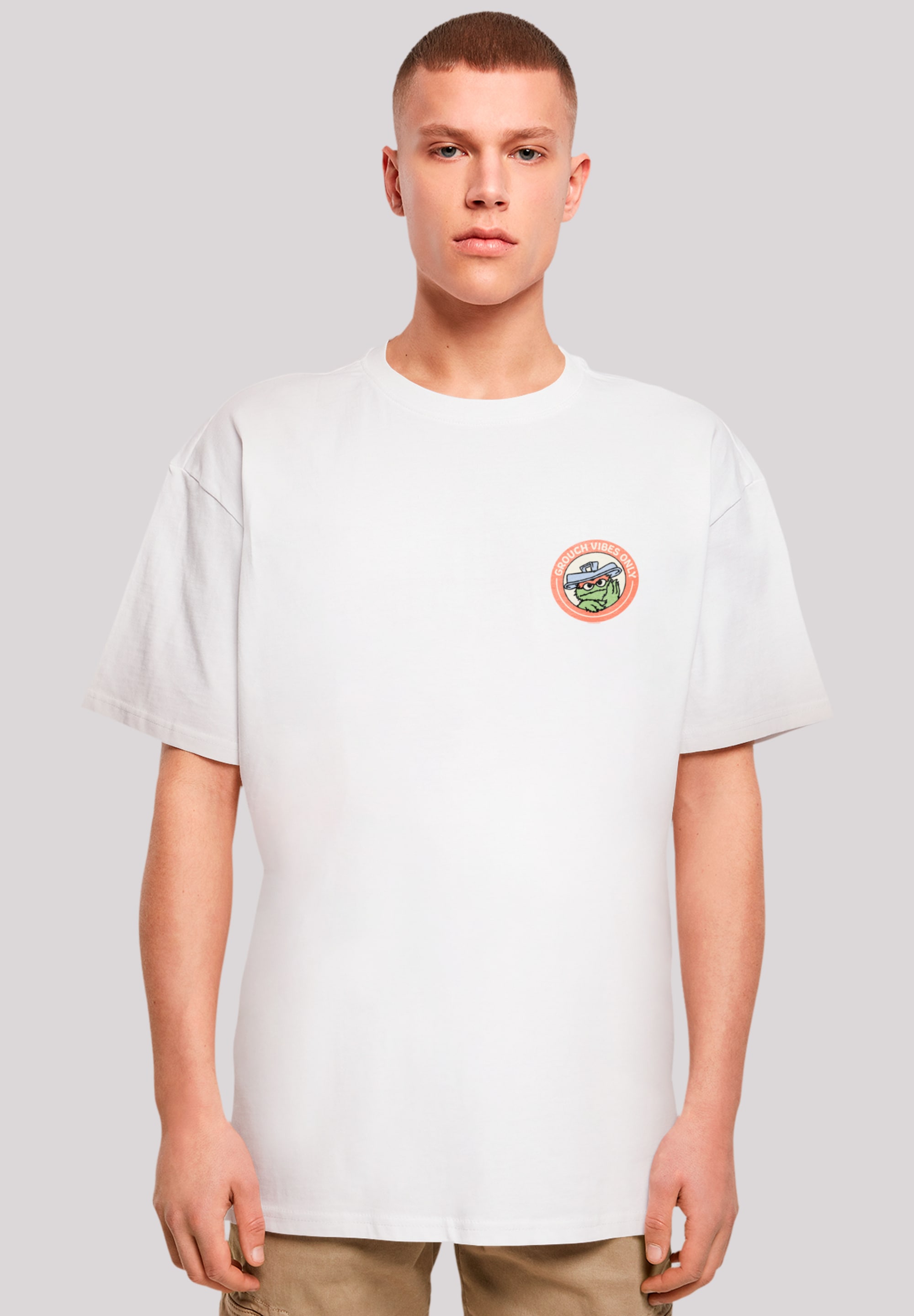 F4NT4STIC T-Shirt "Sesamstraße Grouch Vibes Only", Premium Qualität günstig online kaufen