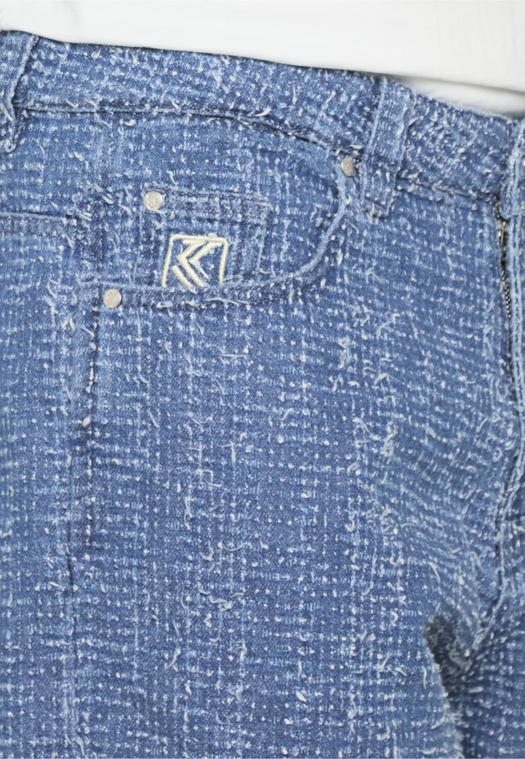 Karl Kani Jeansshorts »Karl Kani Kani Jeans Distressed Denim Jorts«