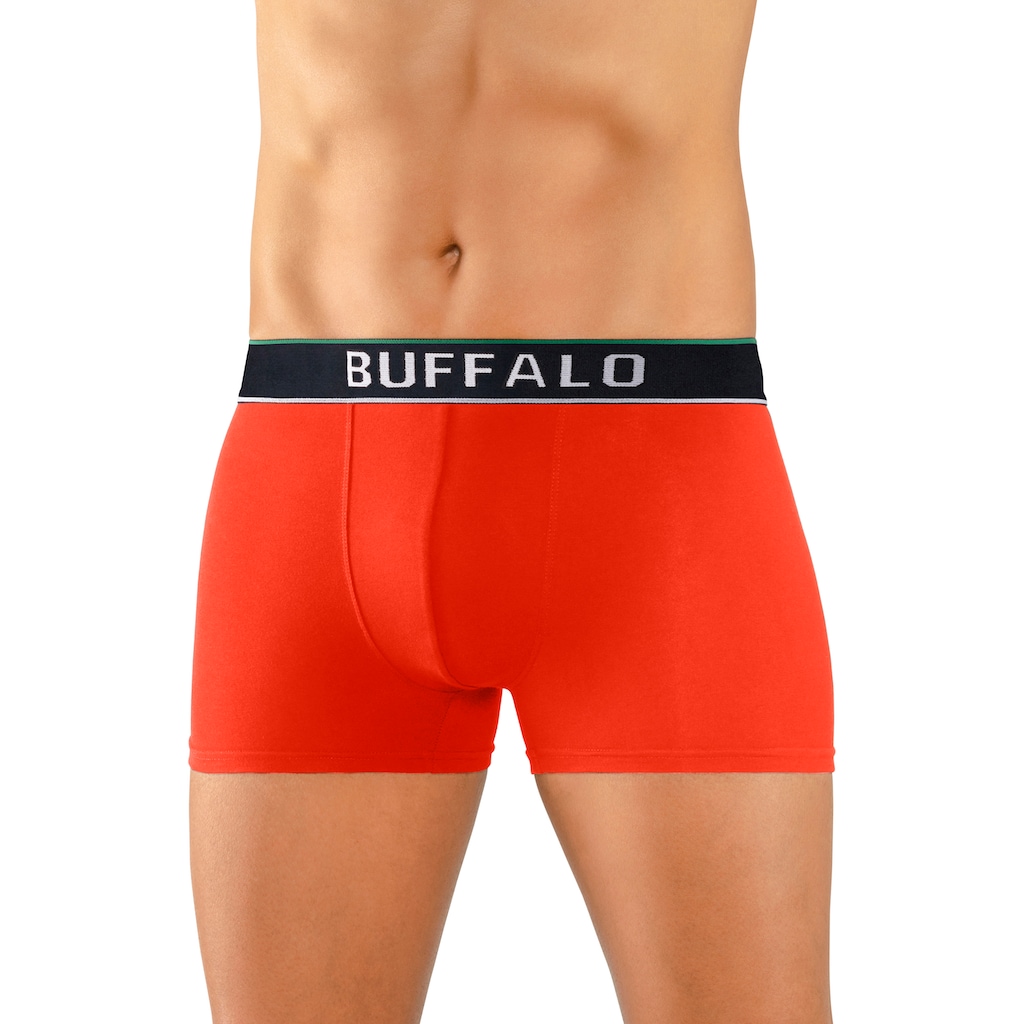 Buffalo Boxer »Boxershorts für Herren«, (Packung, 3 St.), aus Baumwoll-Mix