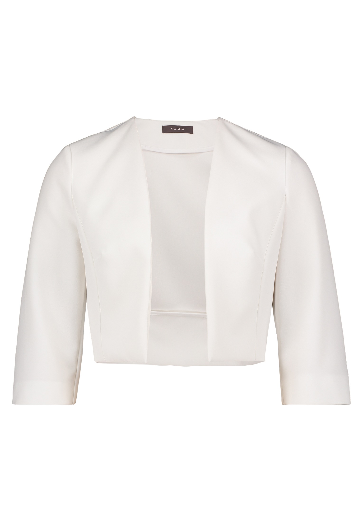 Vera Mont Bolerojacke "Vera Mont Damen Bolero-Jacke mit Kellerfalten" günstig online kaufen