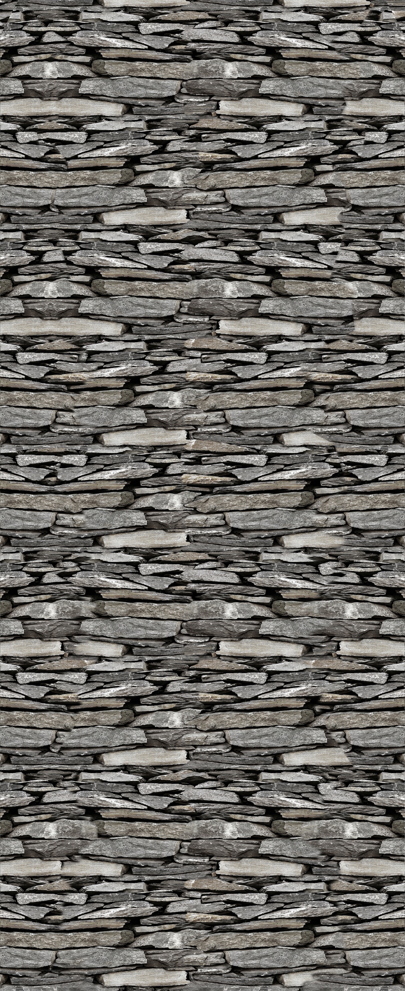 queence Vinyltapete »Tong« Steinoptik 90 x 250...