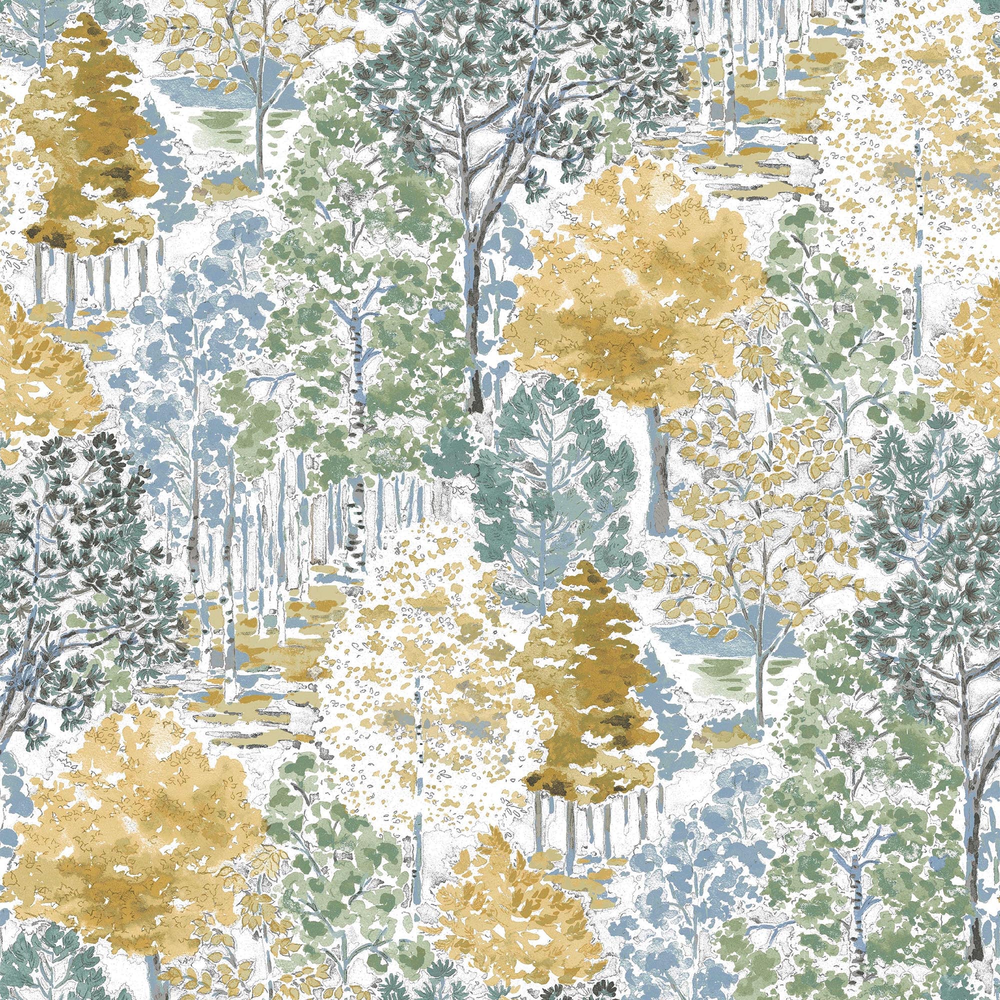 LAURA ASHLEY Vliestapete »BERNWOOD«, floral, Design Tapeten