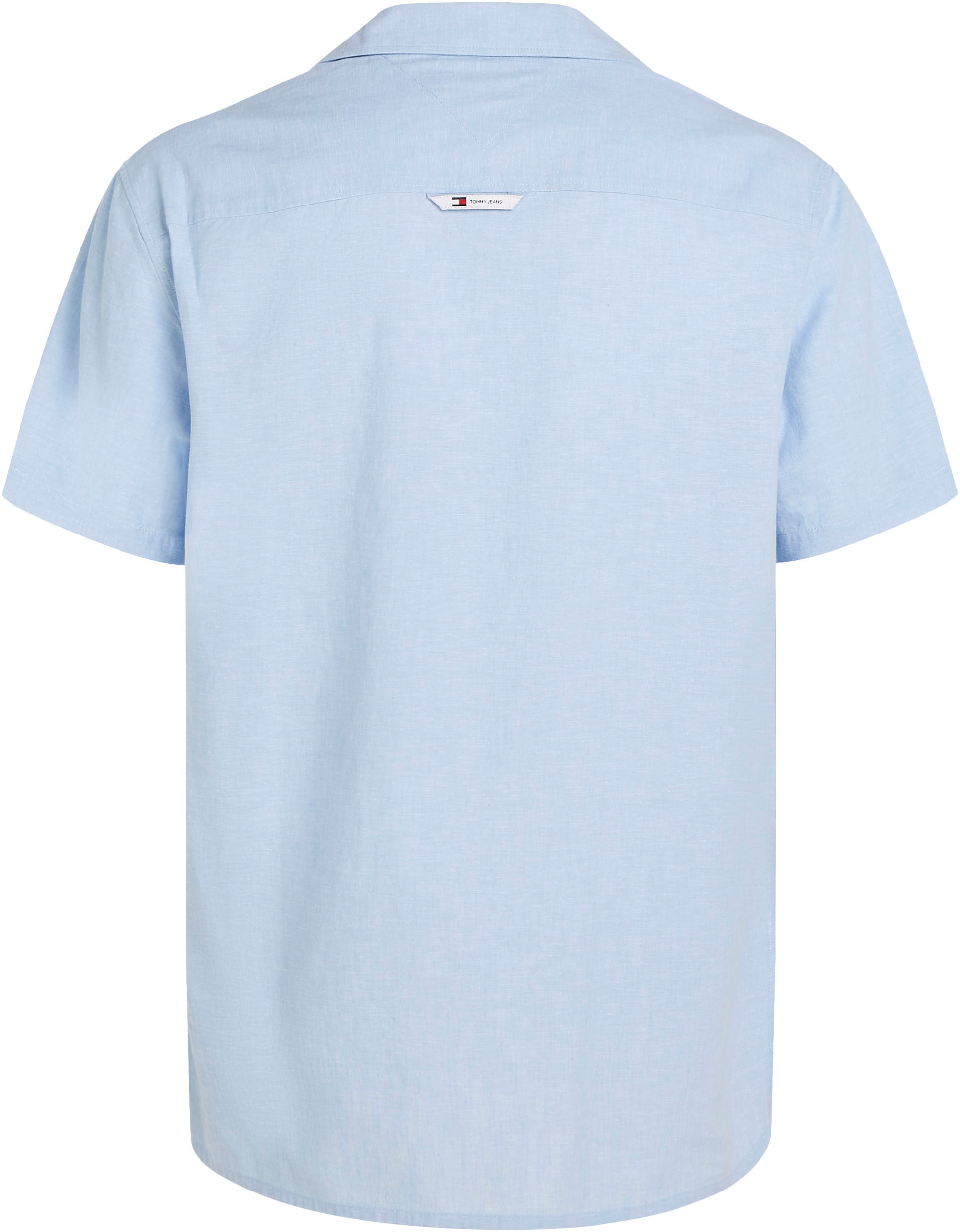 Tommy Jeans Plus Kurzarmhemd »TJM LINEN BLEND CAMP SHIRT EXT«, Große Größen