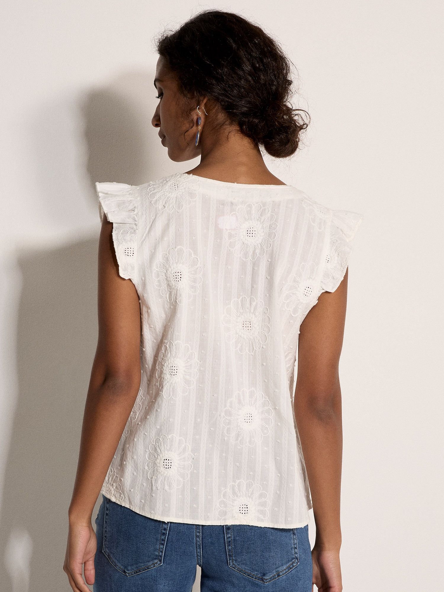 Apricot Klassische Bluse »Bluse« mit Stickerei