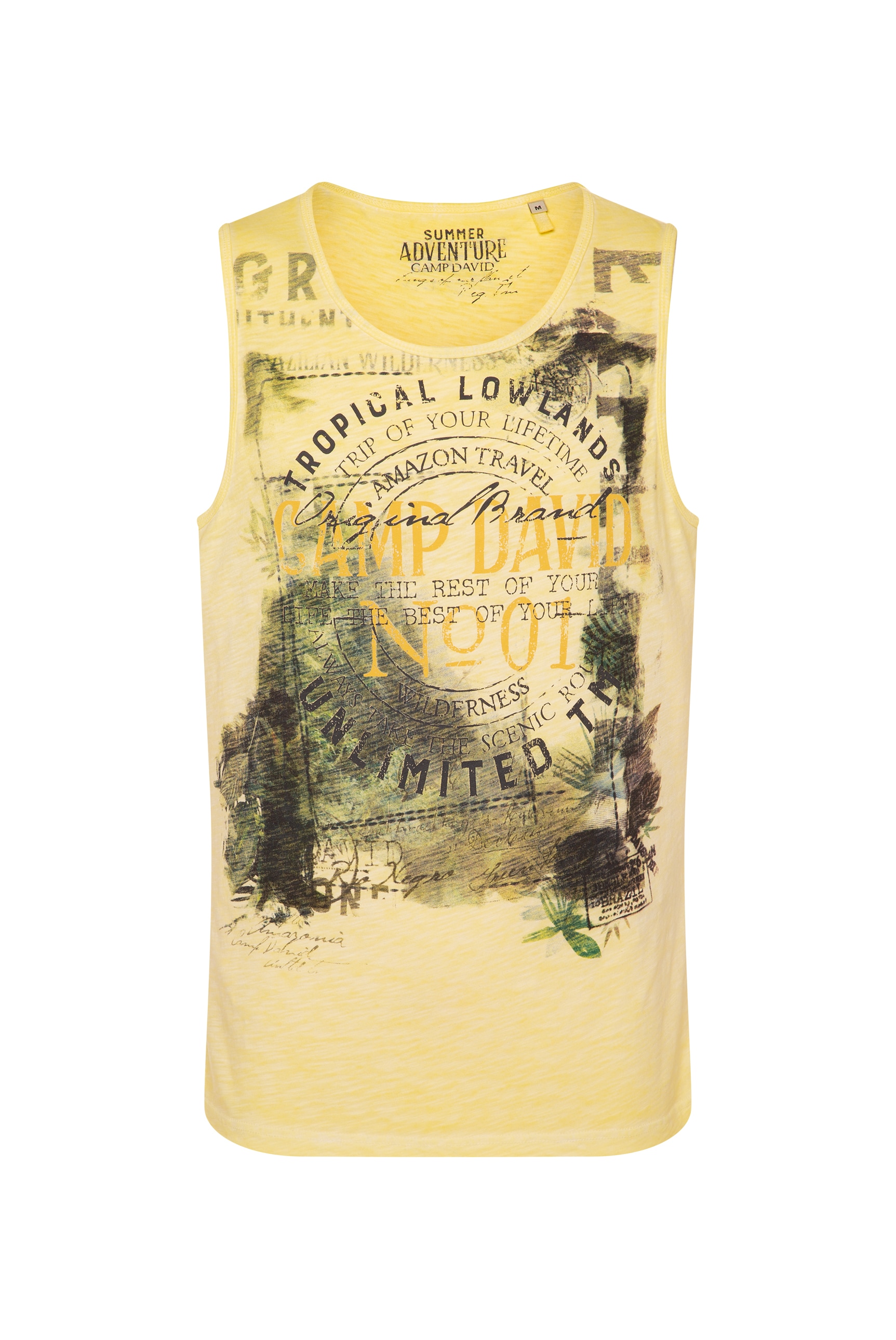 CAMP DAVID Tanktop, aus Baumwolle
