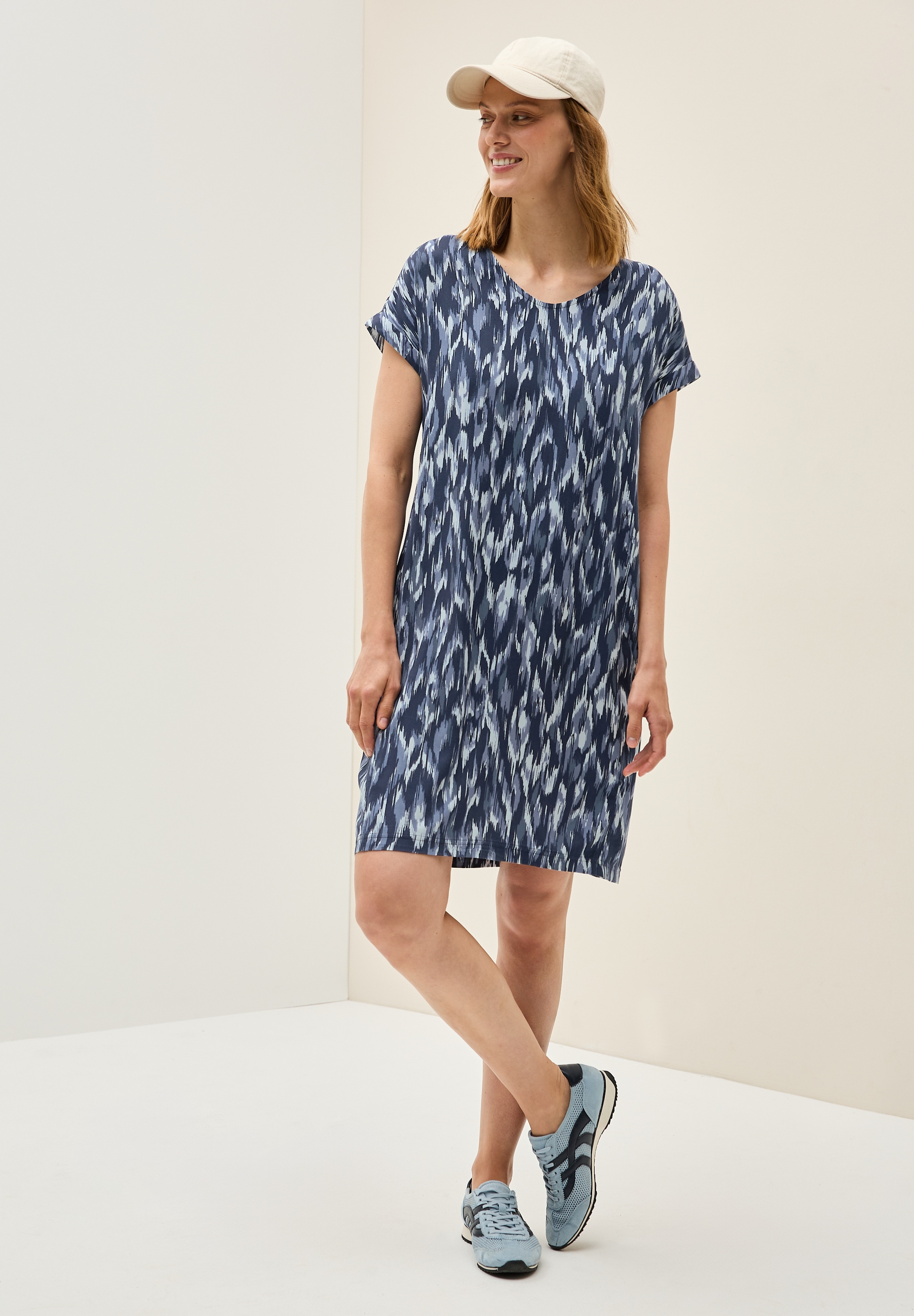 Cecil Sommerkleid Ohne Taschen mit allover Print