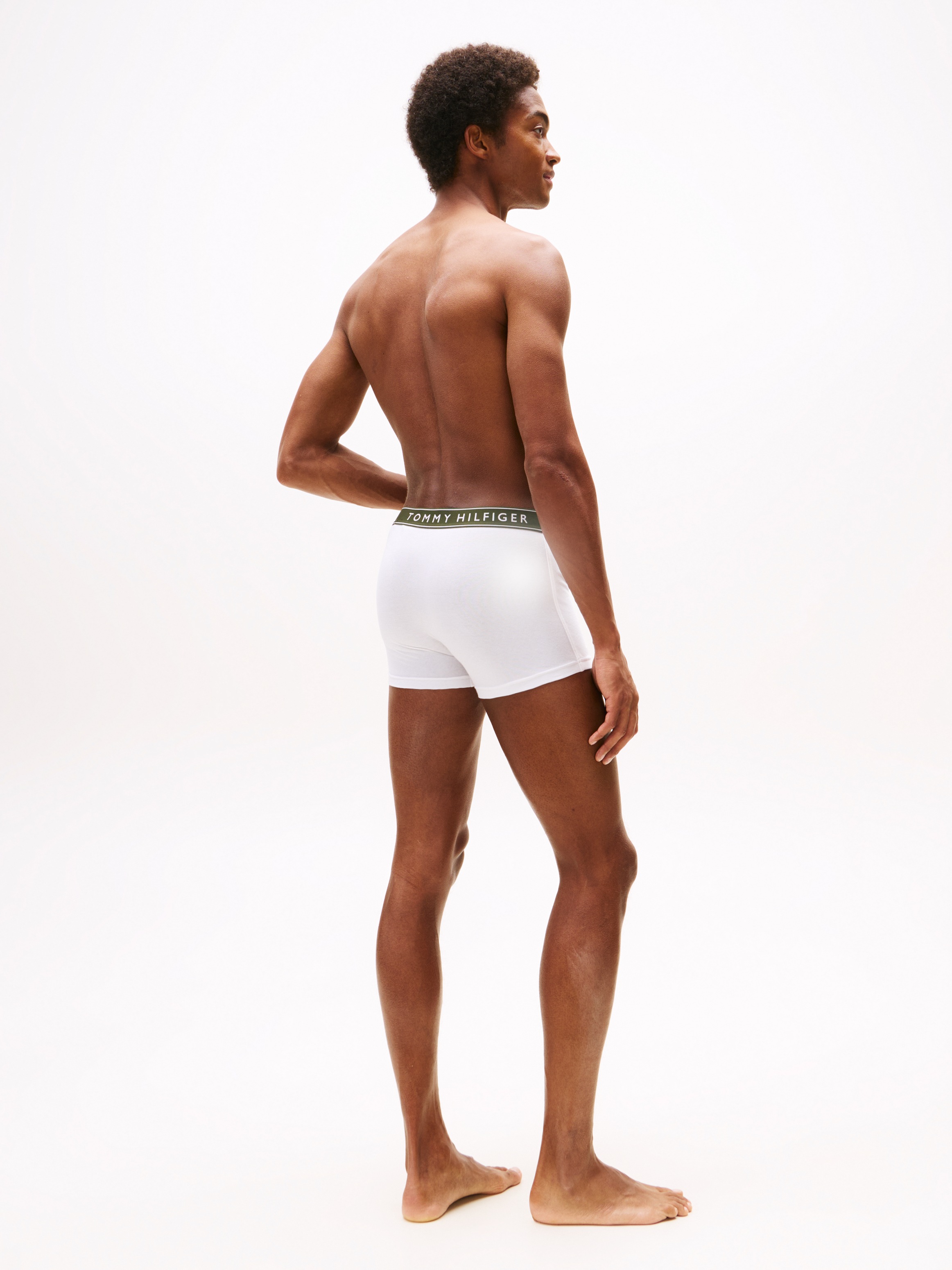 Tommy Hilfiger Underwear Trunk »3P TRUNK DTM«, (Packung, 3 St., 3er), mit Logobund