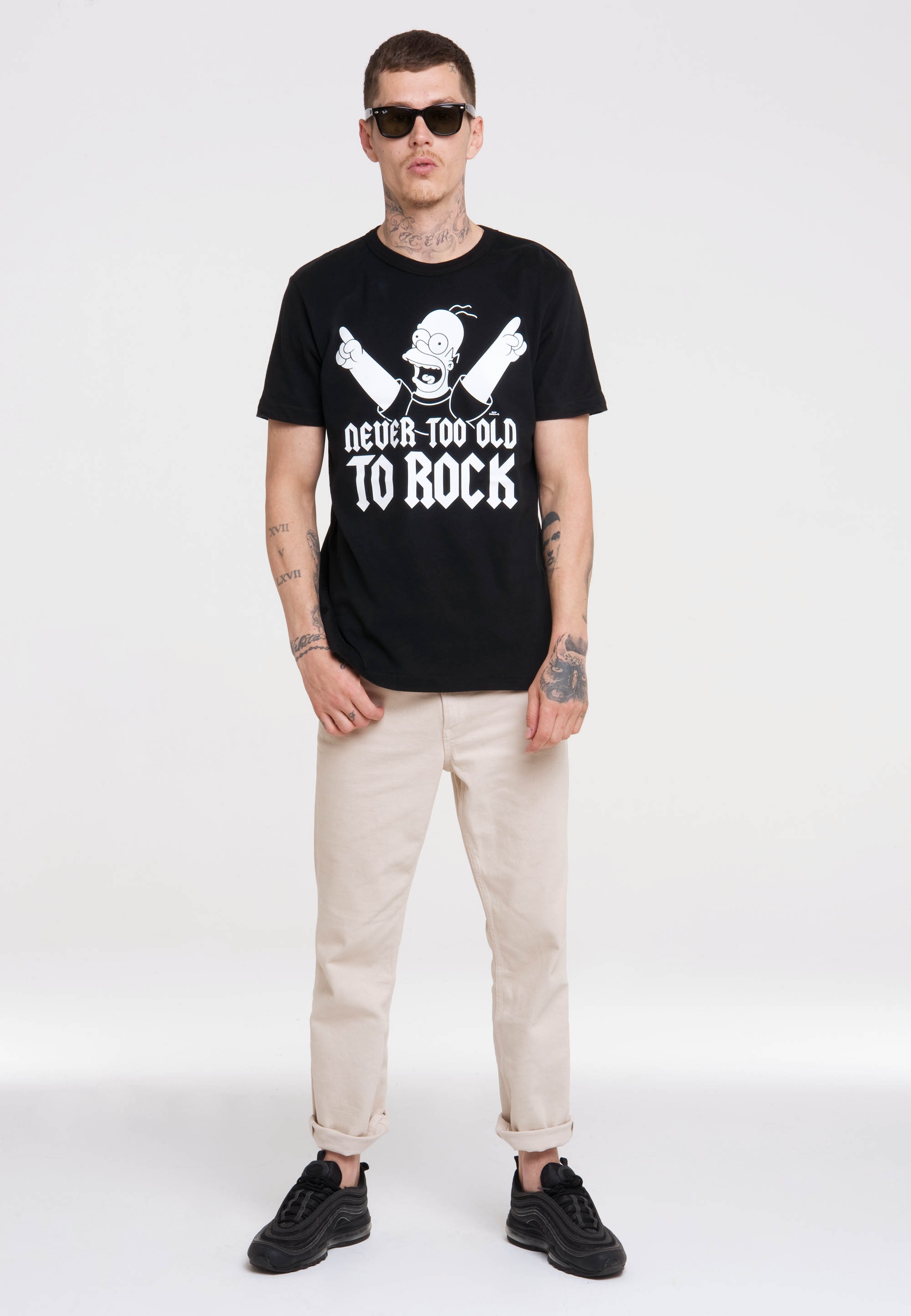 LOGOSHIRT T-Shirt "The Simpsons", mit lizenziertem Originaldesign günstig online kaufen
