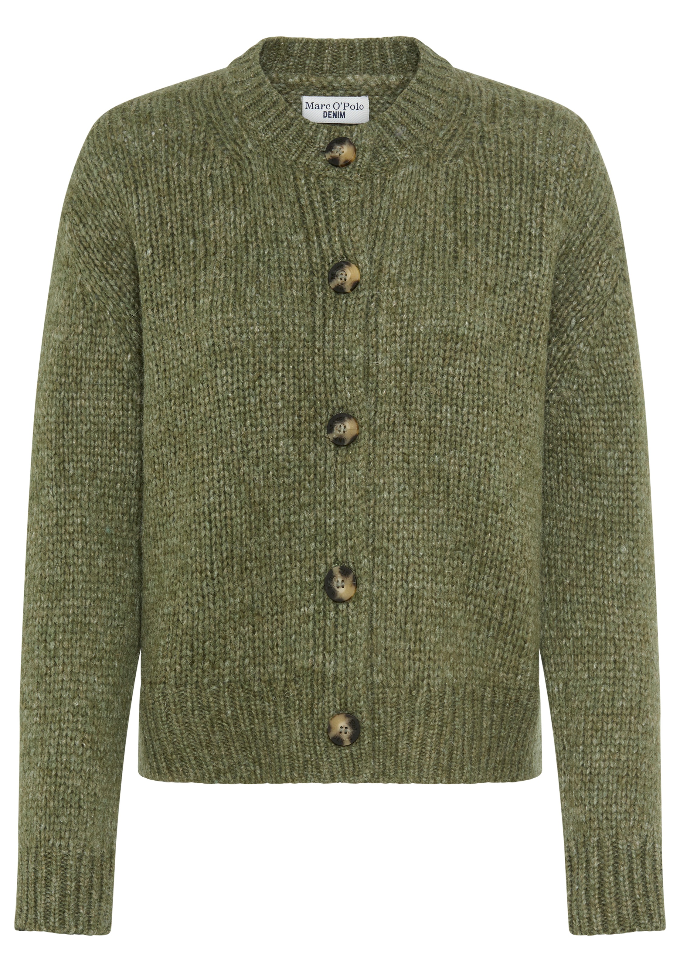 Marc OPolo DENIM Cardigan "relaxed", aus kuschligem Schurwolle-Alpakawolle- günstig online kaufen