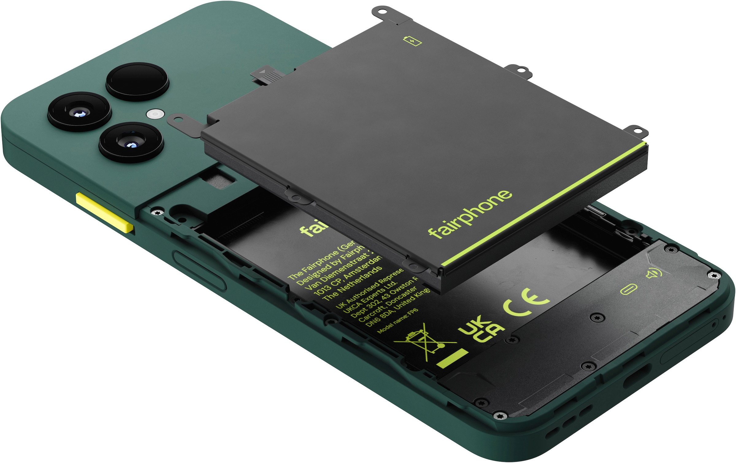 Fairphone Smartphone »Gen. 6«, Forest Green