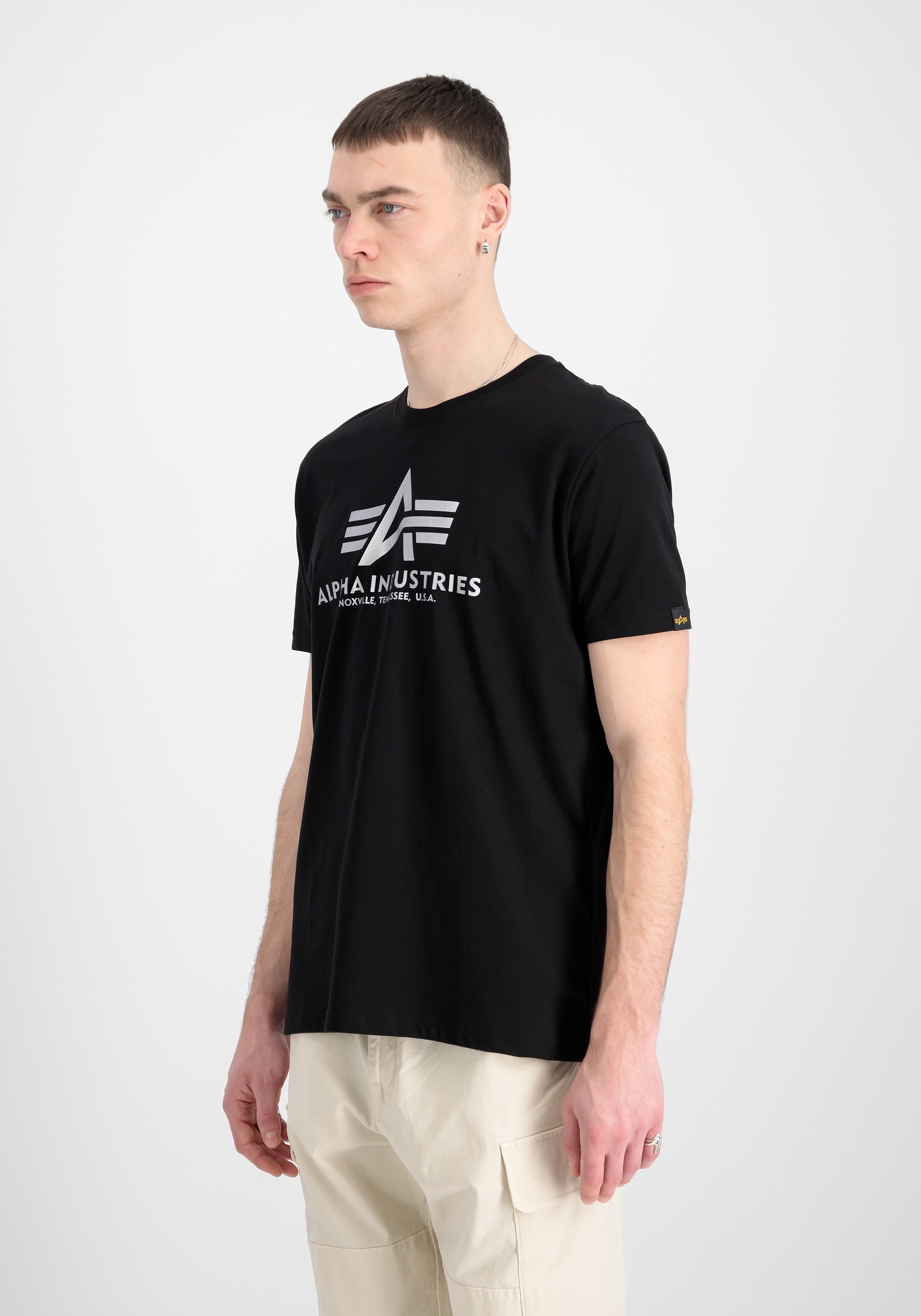 Alpha Industries T-Shirt "Basic T-Shirt BL Carbon"