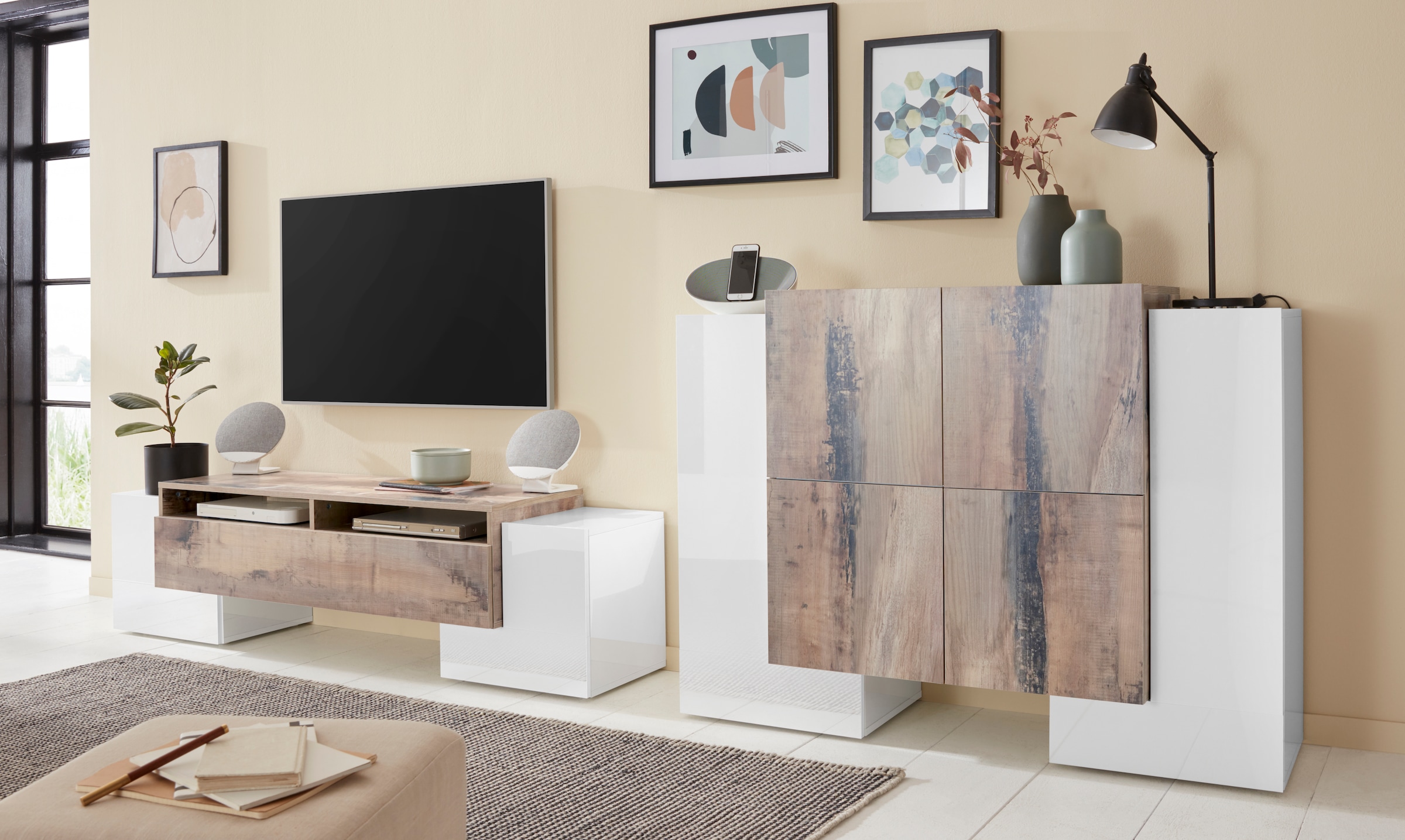 INOSIGN Sideboard »Pillon«, Breite 130 cm